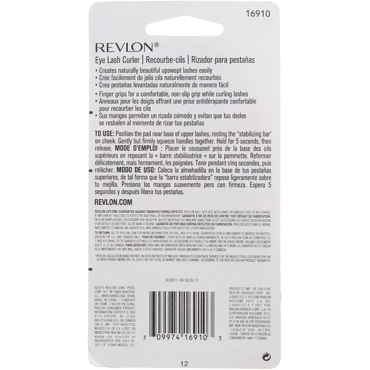 Revlon Extra Curl Eyelash Curler 1 Ea (Pack Of 2)
