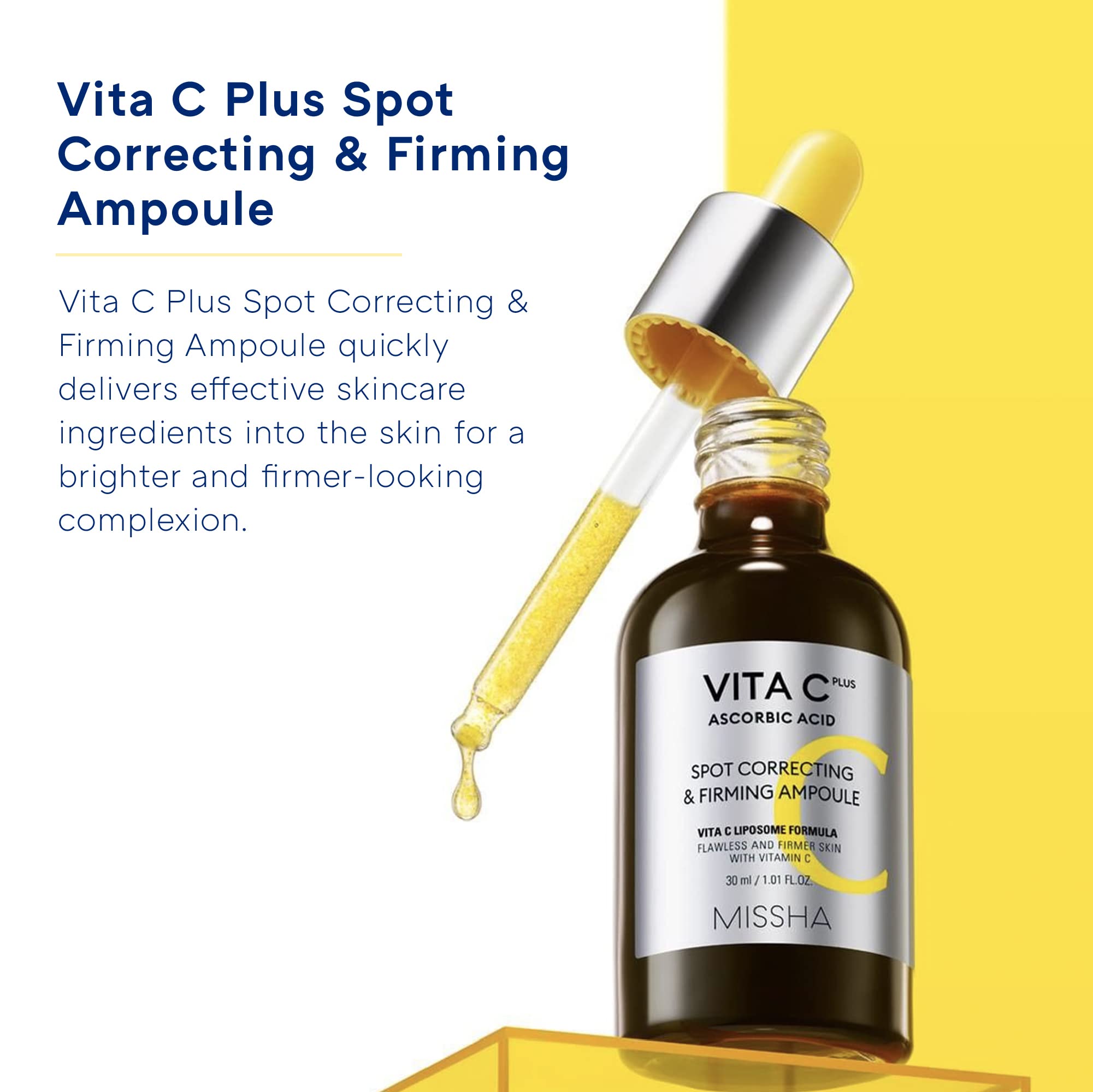 Missha Vita C Plus Spot Correcting & Firming Serum Ampoule (30Ml)