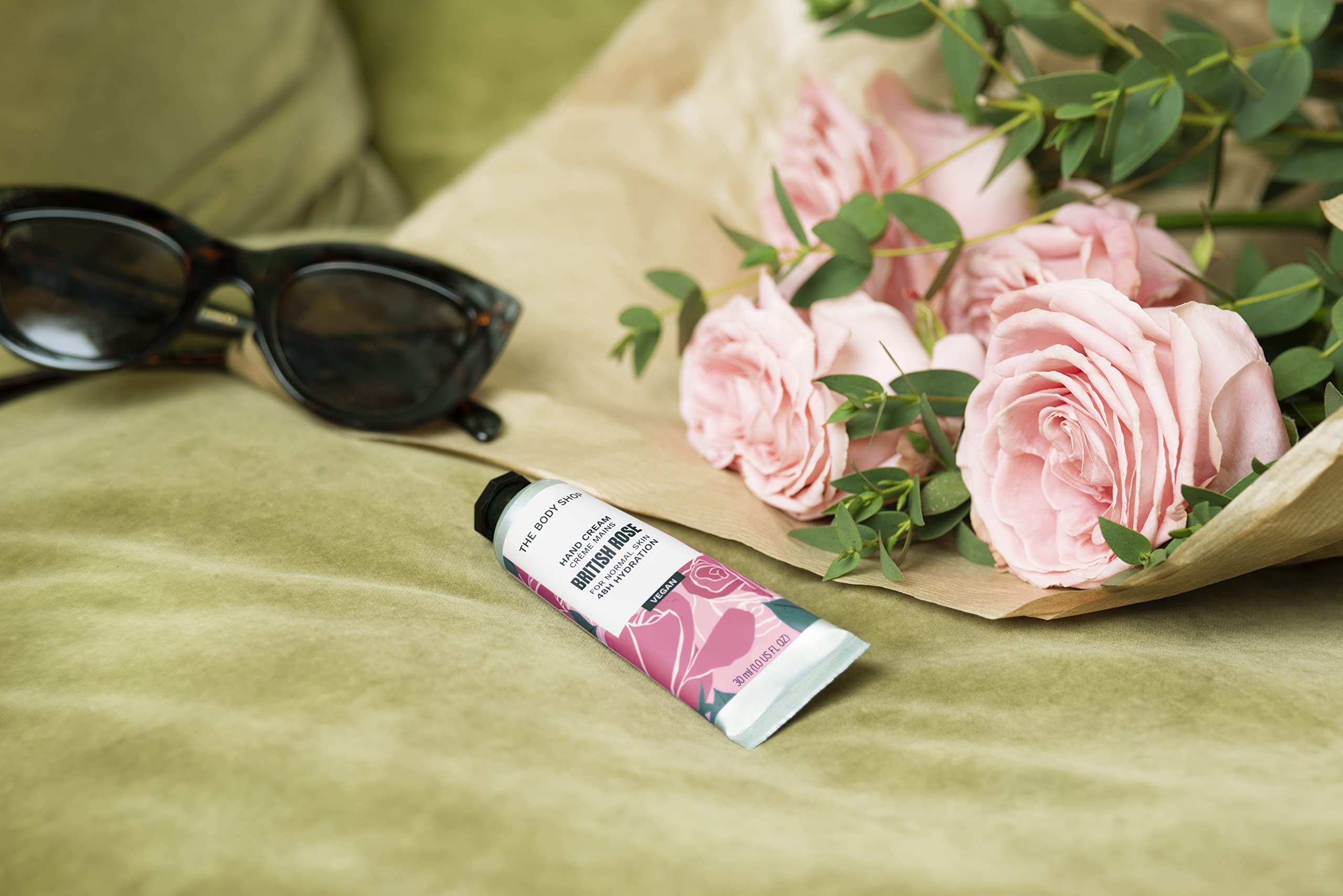 The Body Shop British Rose Hand Cream 30Ml