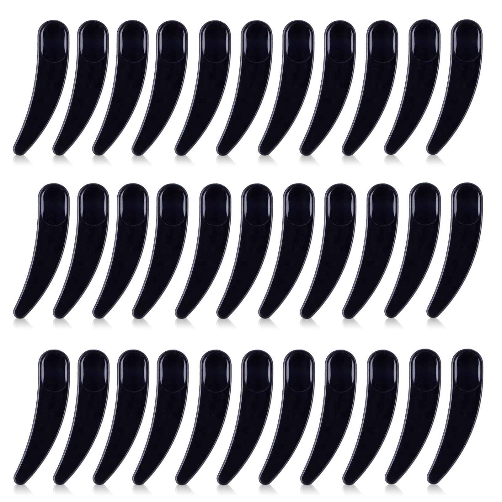 200PCS Cosmetic Spatulas, Small Makeup Spatula, Mini Plastic Makeup Scoop for Mixing and Sampling, Skin Care Facial Cream Mask S