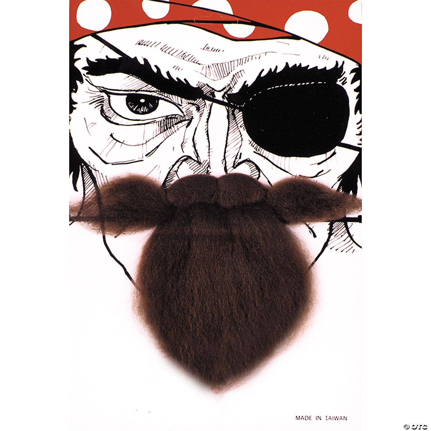 Forum Novelties Black Pirate Beard for Adults