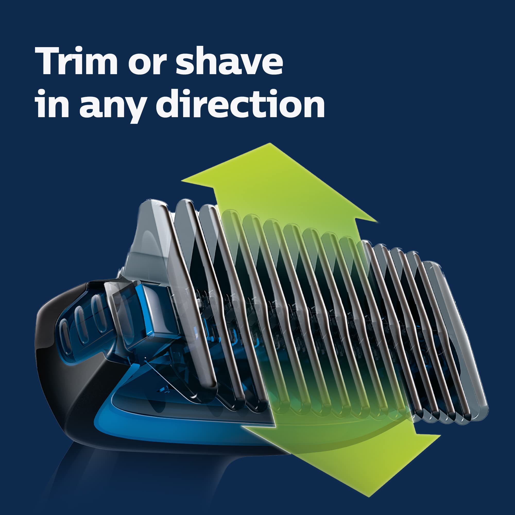 Philips Norelco Bodygroom Series 1100, Bg1026/60, Showerproof Body Hair Trimmer And Groomer For Men