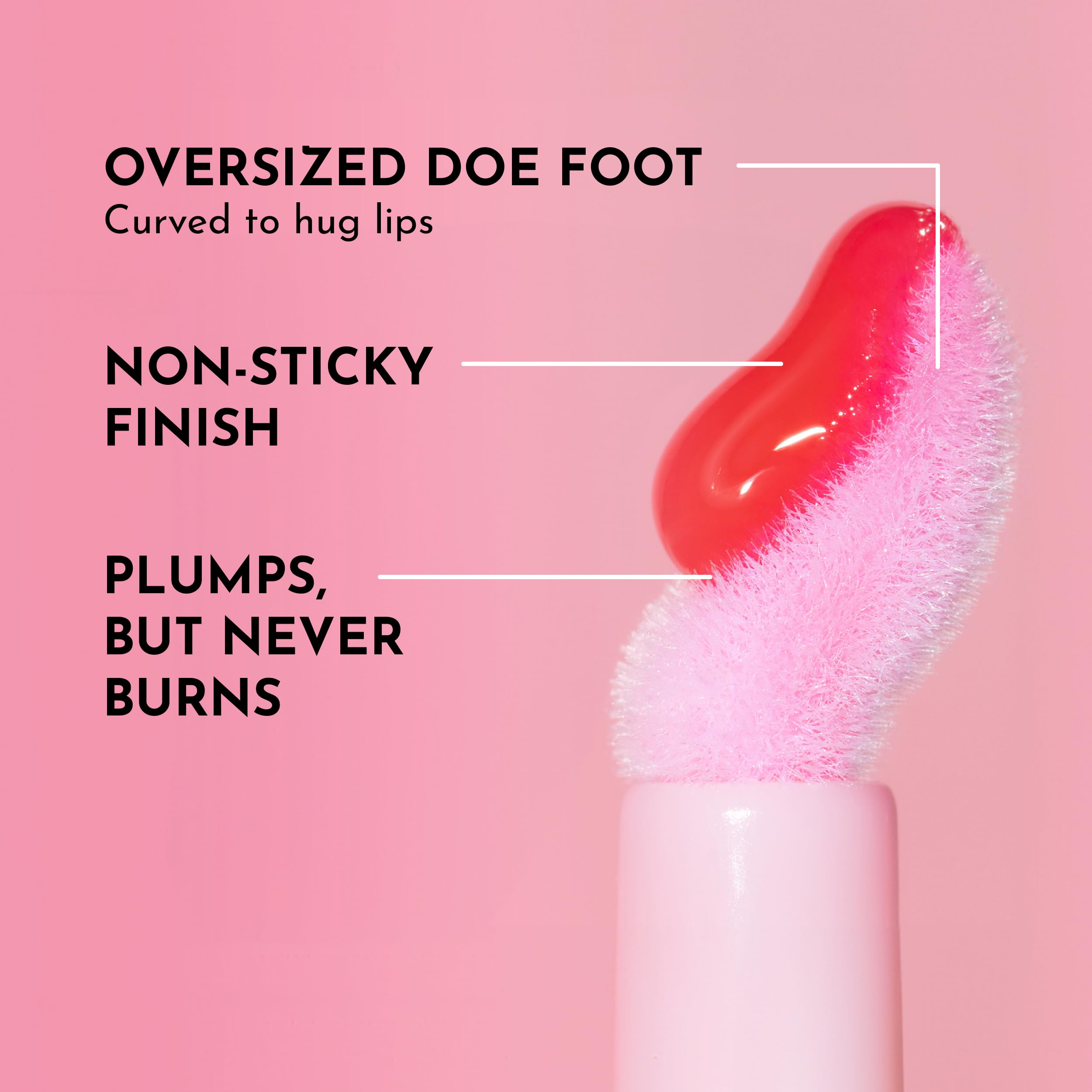 Lawless Forget The Filler Lip Plumping Line Smoothing Gloss - Cherry Vanilla - Premium Volumizing Lip Gloss With Natural Ingredi