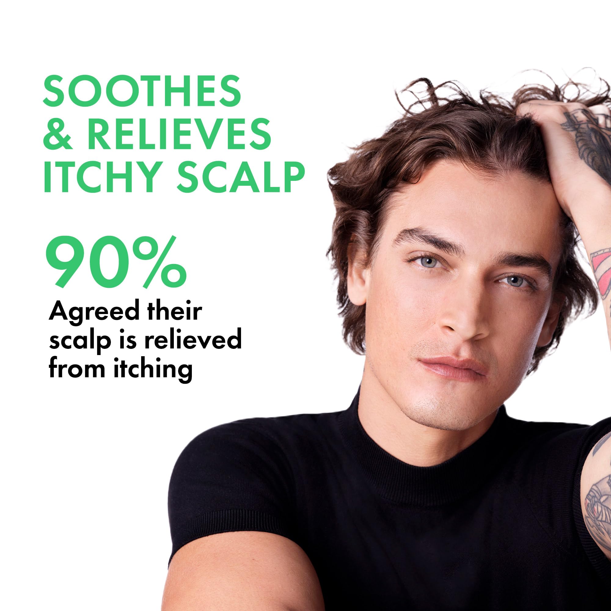 Dercos Selenium Sulfide Anti Dandruff Shampoo, Eliminates Flakes & Fights Recurring Dandruff & Itchy Scalp, Color Safe Shampoo,