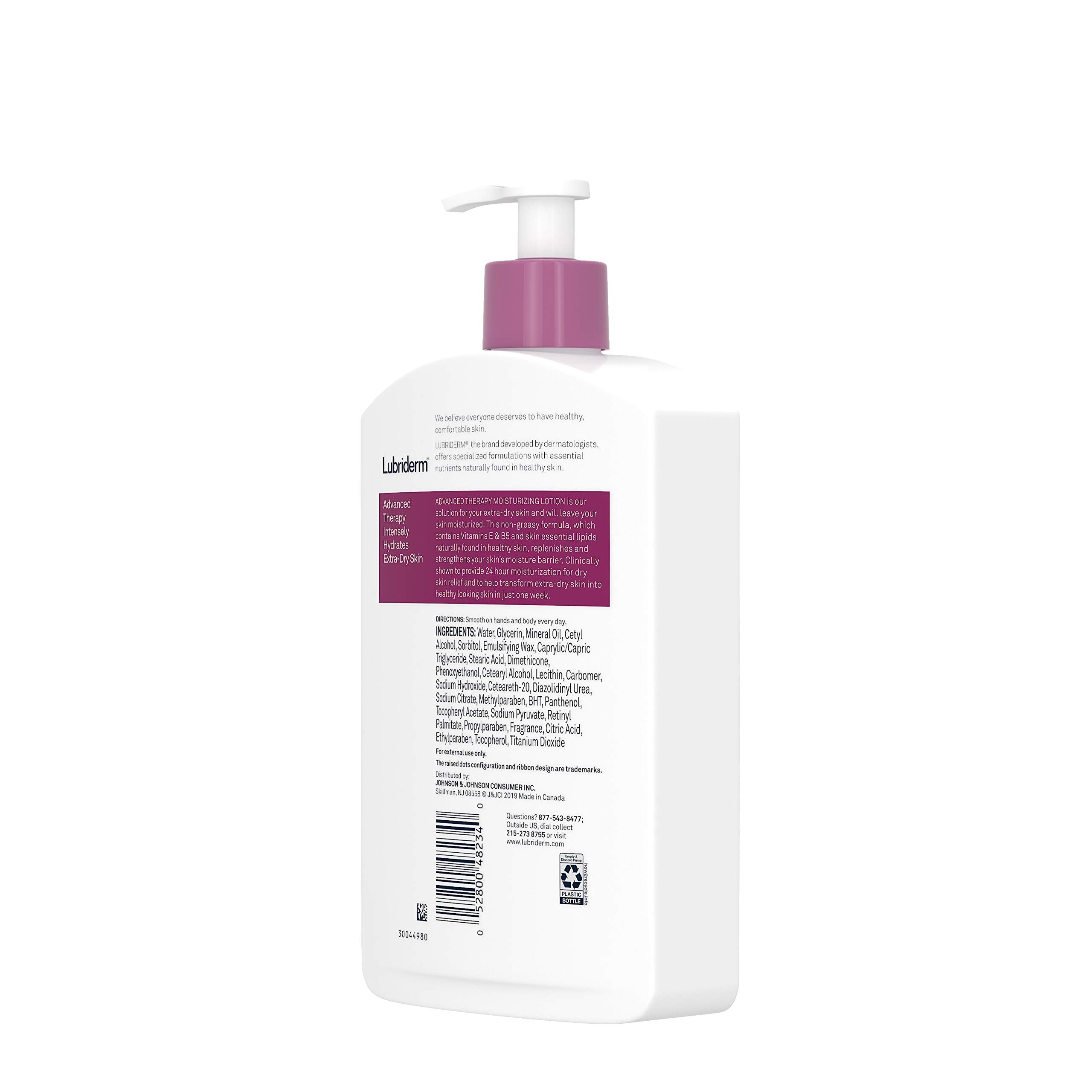 Lubriderm Lotions, Advanced Therapy, 16 Ounce (Pack Of 6)
