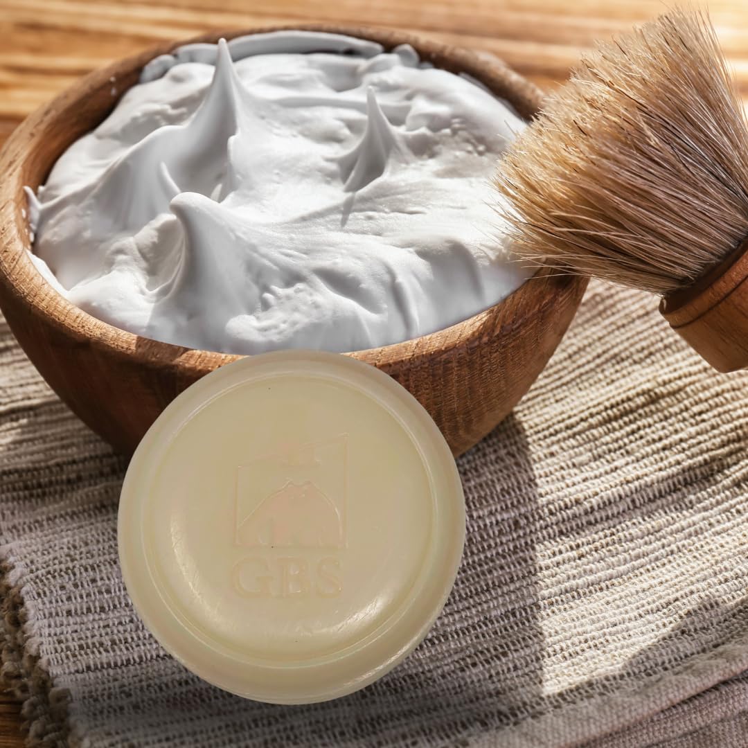 G.B.S Men'S Lavender And Citrus Shaving Soap, Pack Of 3