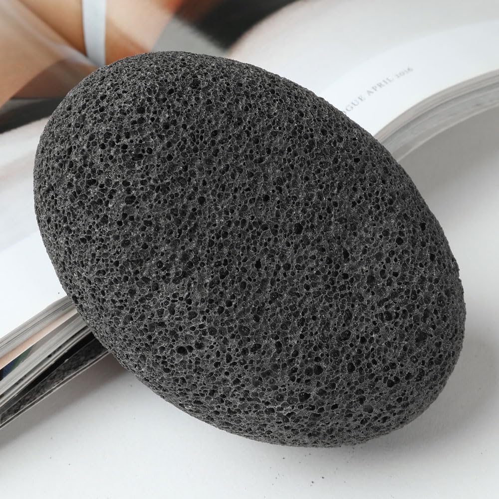 Foot Pumice Stone For Feet, Borogo Lava Pedicure Tools Hard Skin Callus Remover For Feet And Hands - Remove Dead Skin, Heels, El