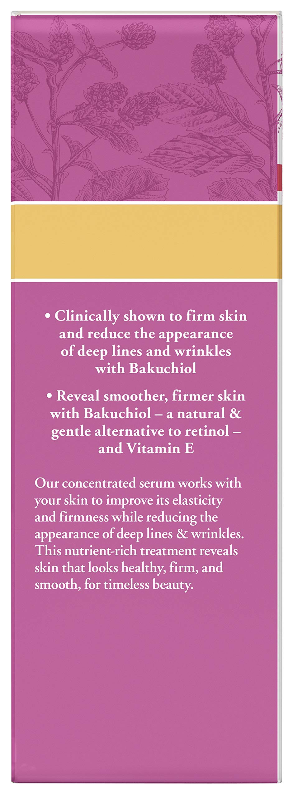 Burts Bees Renewal Intensive Firming Serum With Bakuchiol Natural Retinol Alternative     1 Ounce (Packaging May Vary)
