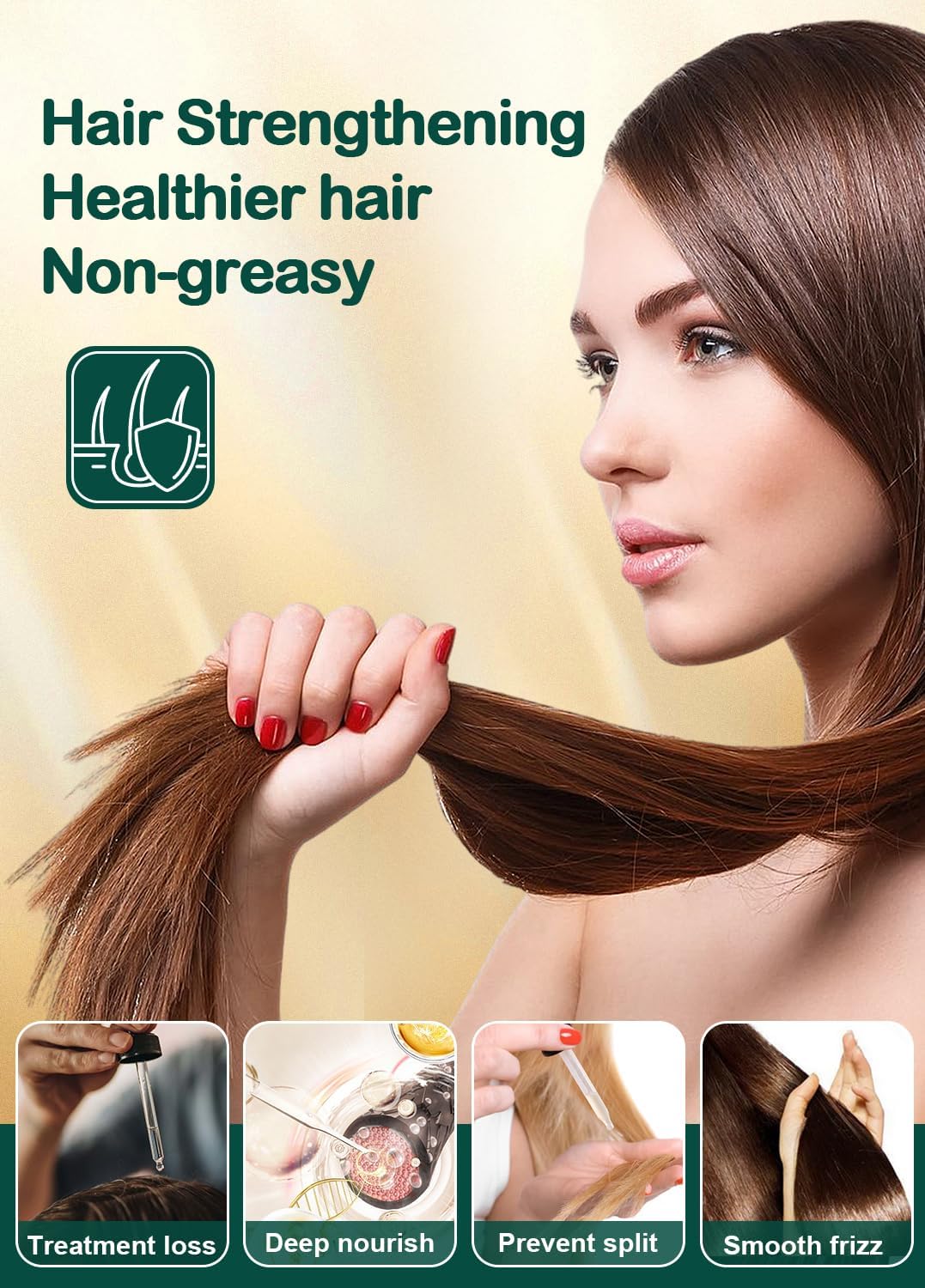 Rosemary Oil Hair Wax Stick 2Pcs For Growth, Nourishing Dry Broken Hair & Flyaways Control