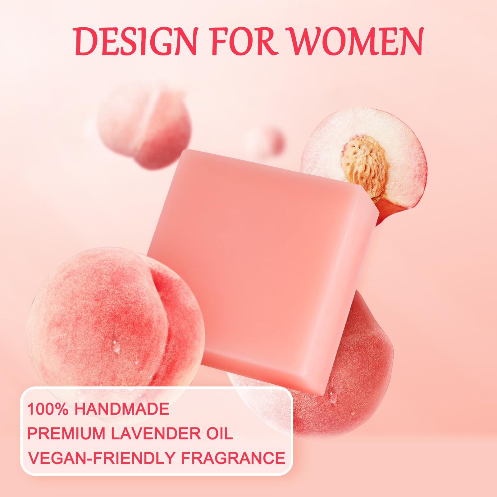 Yoni Soap Bars Feminine Wash 2 Pcs, 100% Natural Organic Yoni Bar Soap For Women Ph Balance Yoni Wash Eliminates Odor Moisturizi