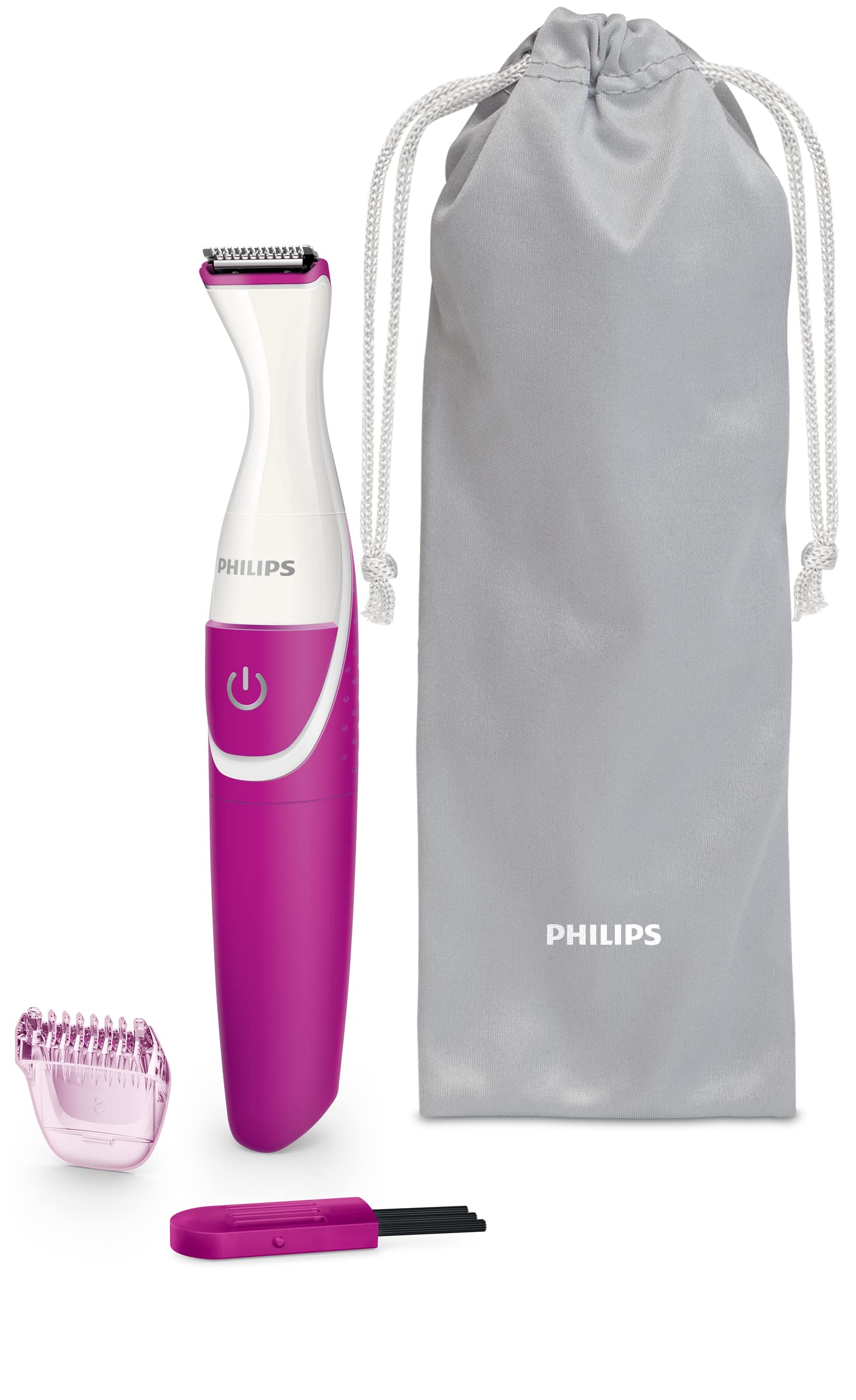 PHILIPS BIKINIGENIE CORDLESS WOMEN'S BIKINI LINE TRIMMER, BRT381/15