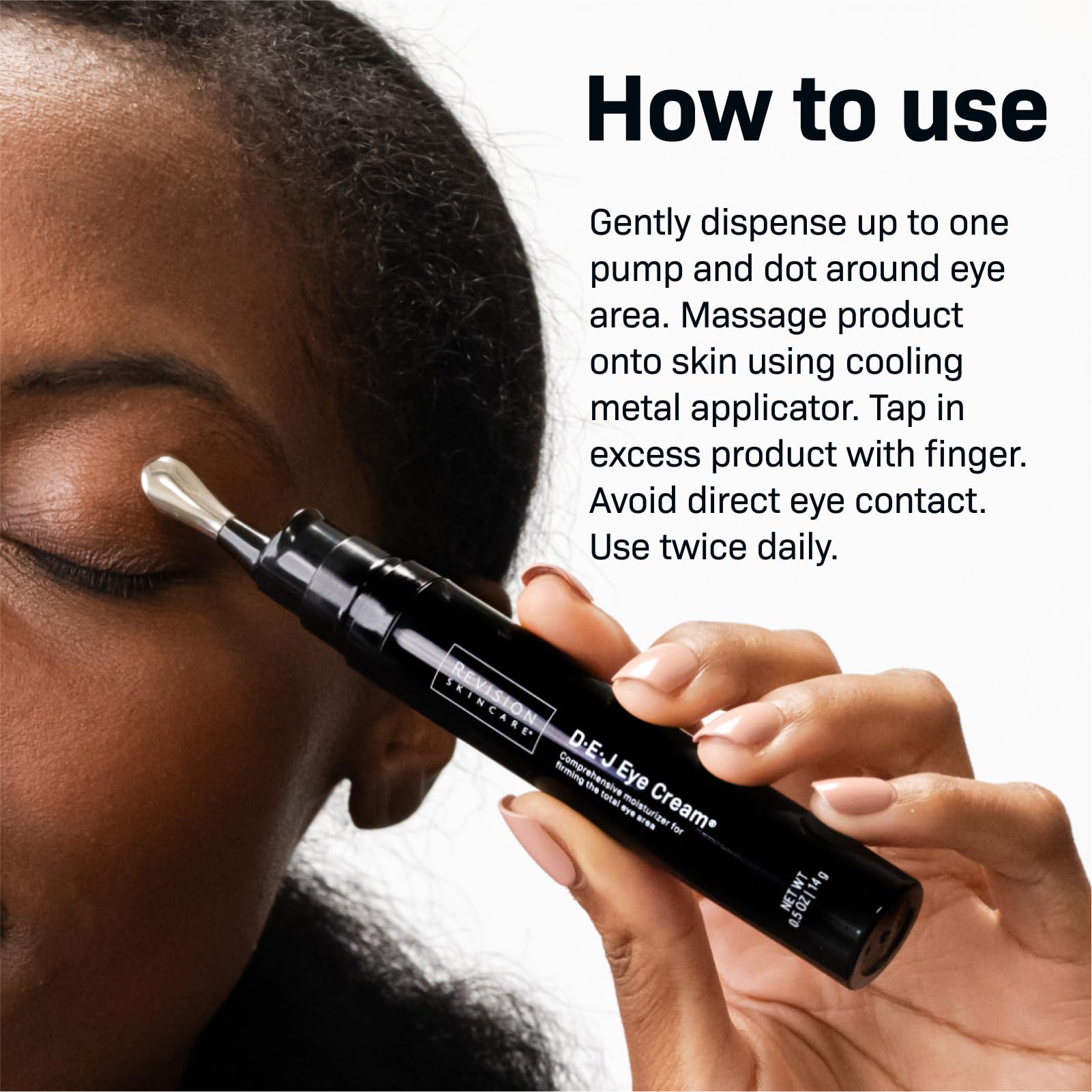 Revision Skincare Dej Eye Cream, Firming And Moisturizing Treatment For Fine Lines, Wrinkles And Crows Feet, 0.5 Fluid Ounce