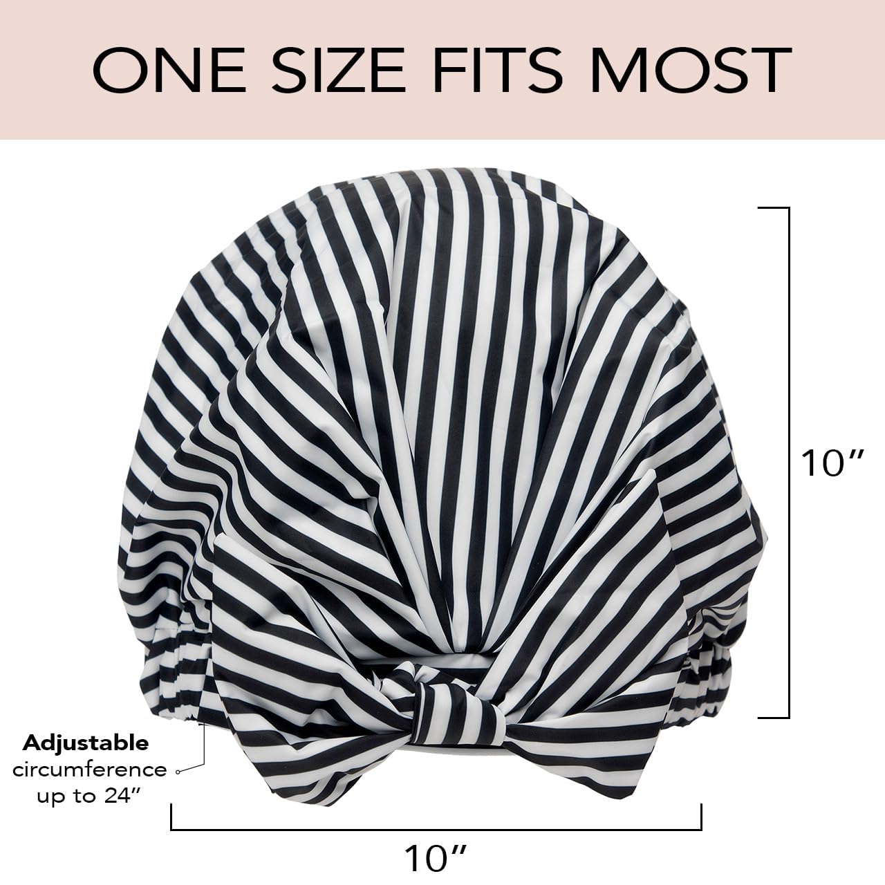 Kitsch Luxury Shower Cap For Women Waterproof - Reusable Shower Cap, Hair Cap For Shower, Waterproof Hair Shower Caps For Long H