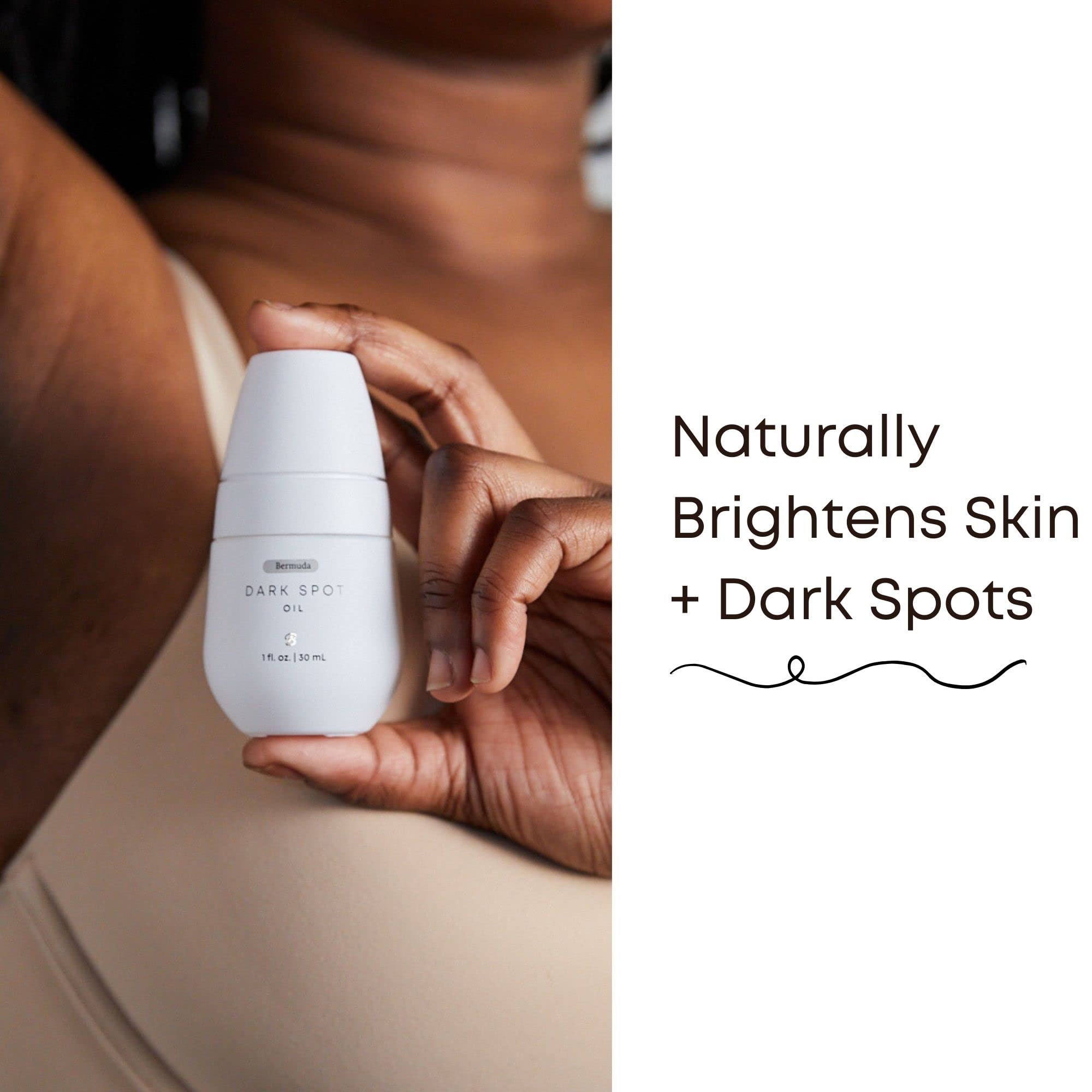 Bushbalm Dark Spot Oil - Improve Appearance Of Dark Spots, Ingrown Hair All Over Body, Soothe, Rejuvenate And Nourish, Bermuda O