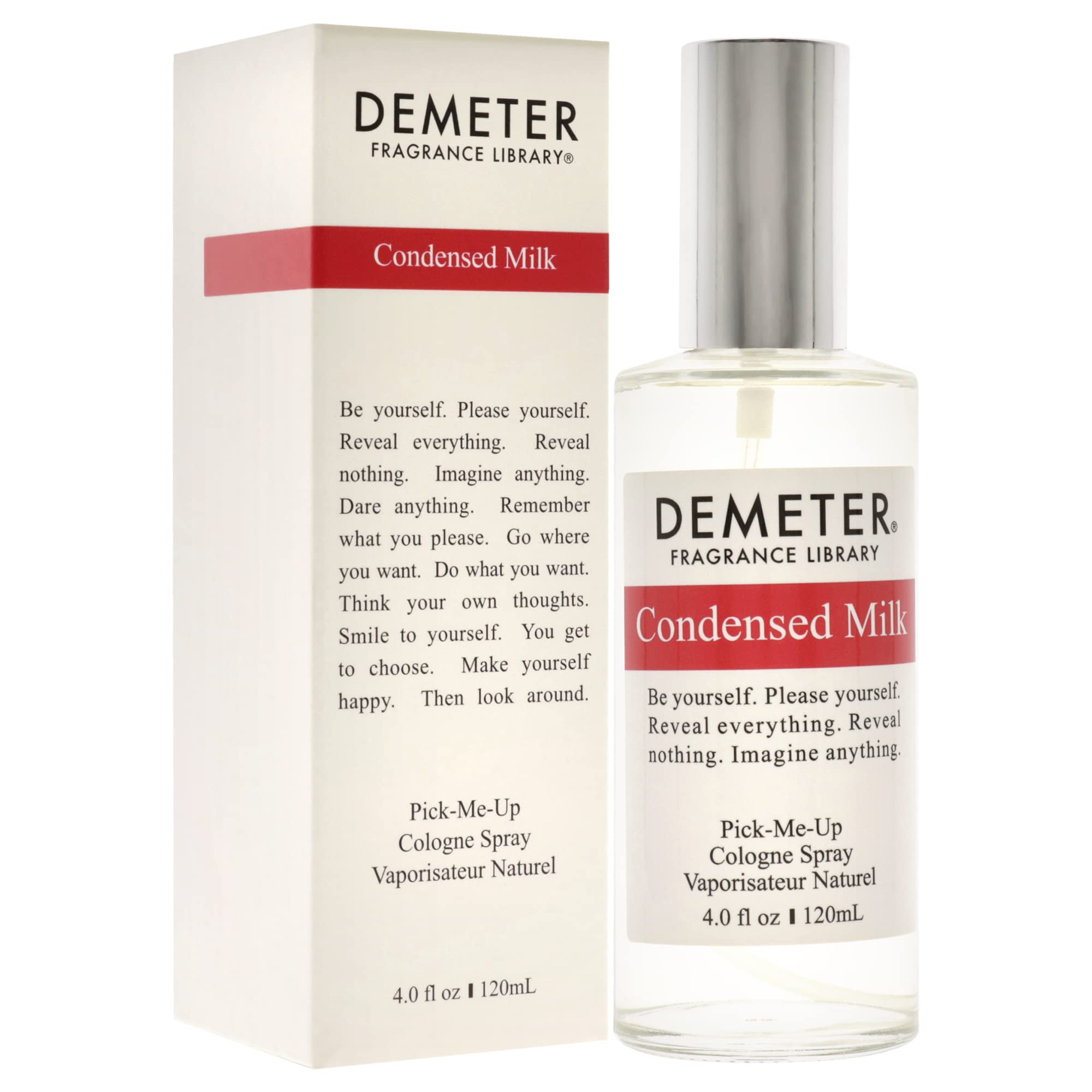 Condensed Milk By Demeter, 4 Oz Cologne Spray For Unisex