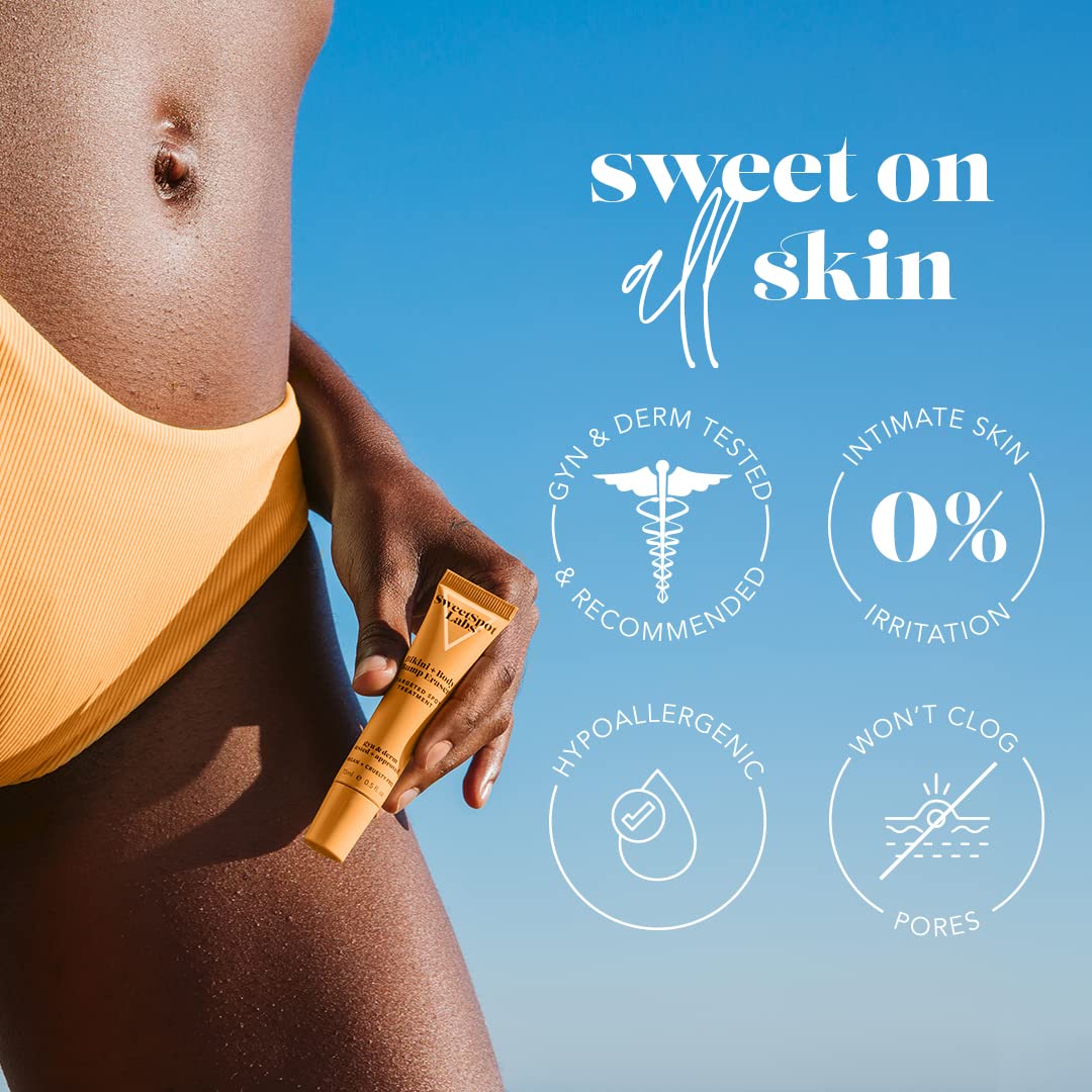 Sweetspot Labs Bikini & Body Bump Eraser | Treat Razor Bumps & Dark Spots | With Essential Ingredients Niacinamide & Bentonite C