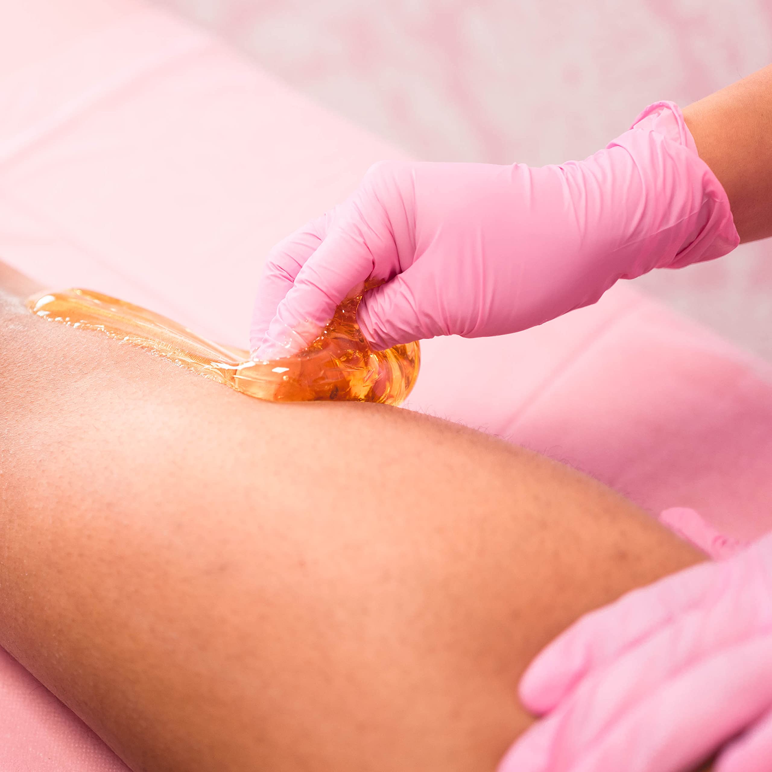 Sugaring Paste For Brazilian Bikini Legs Arms + Talc-Free Powder Travel Size 115G (4Oz)