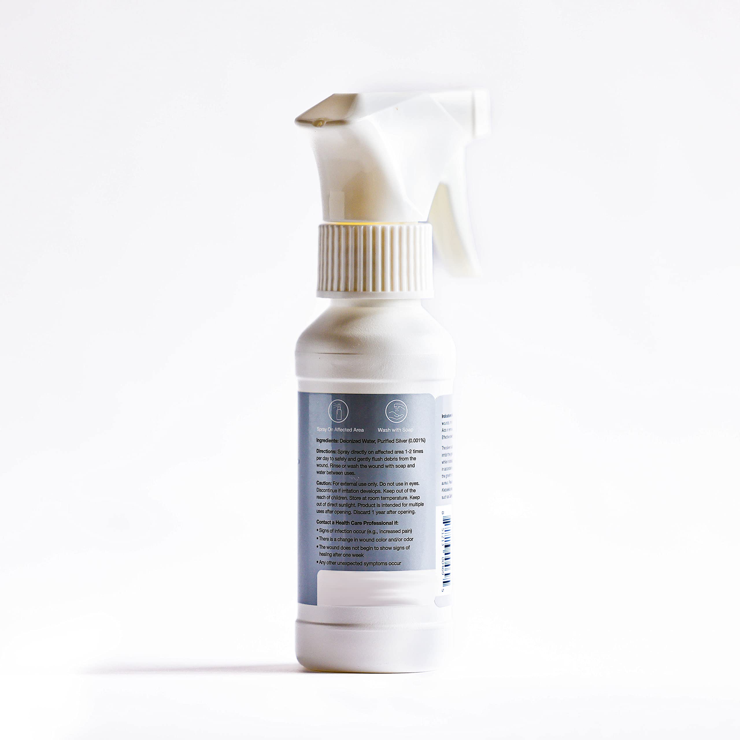 Silvrstat Nano Silver Wound Wash Sprayer | Debride & Fine Mist Spray | 4 Fl Oz