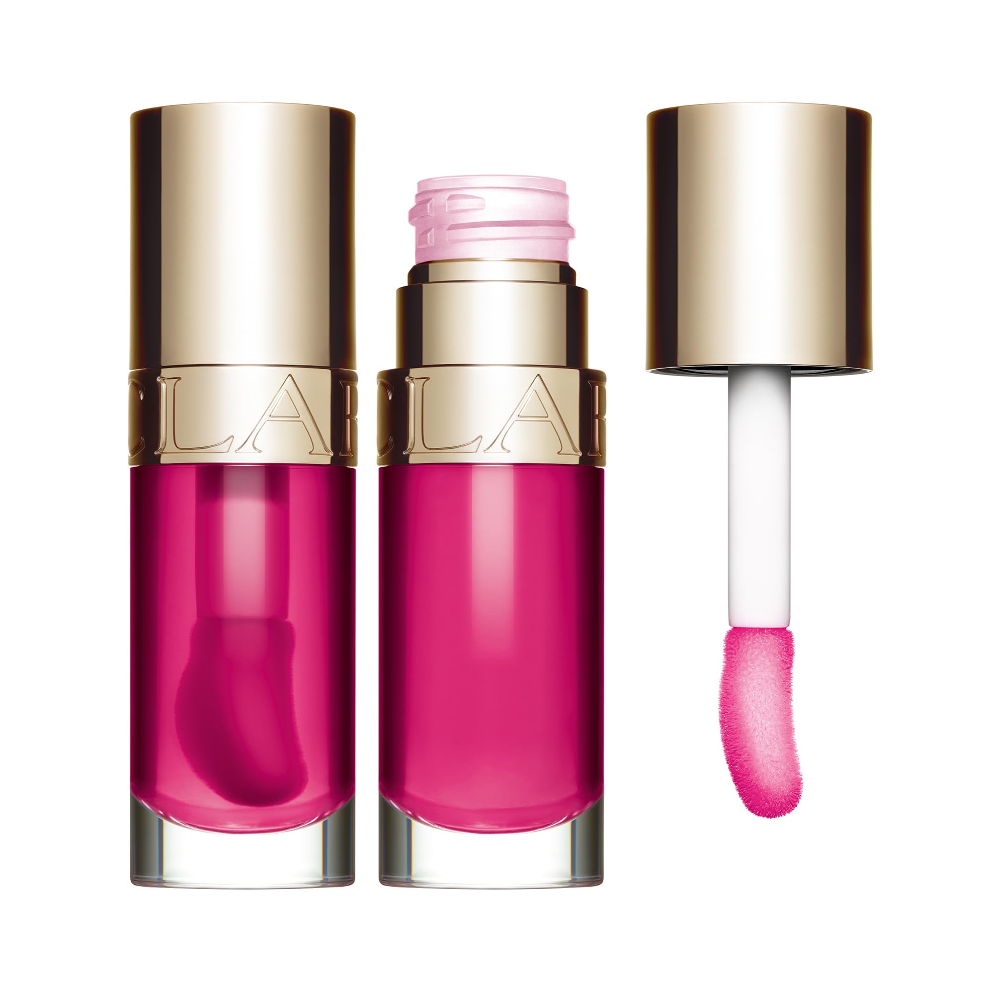 Clarins Lip Comfort Oil - Soothes, Hydrates and Plumps Lips with 93% Natural Ingredients