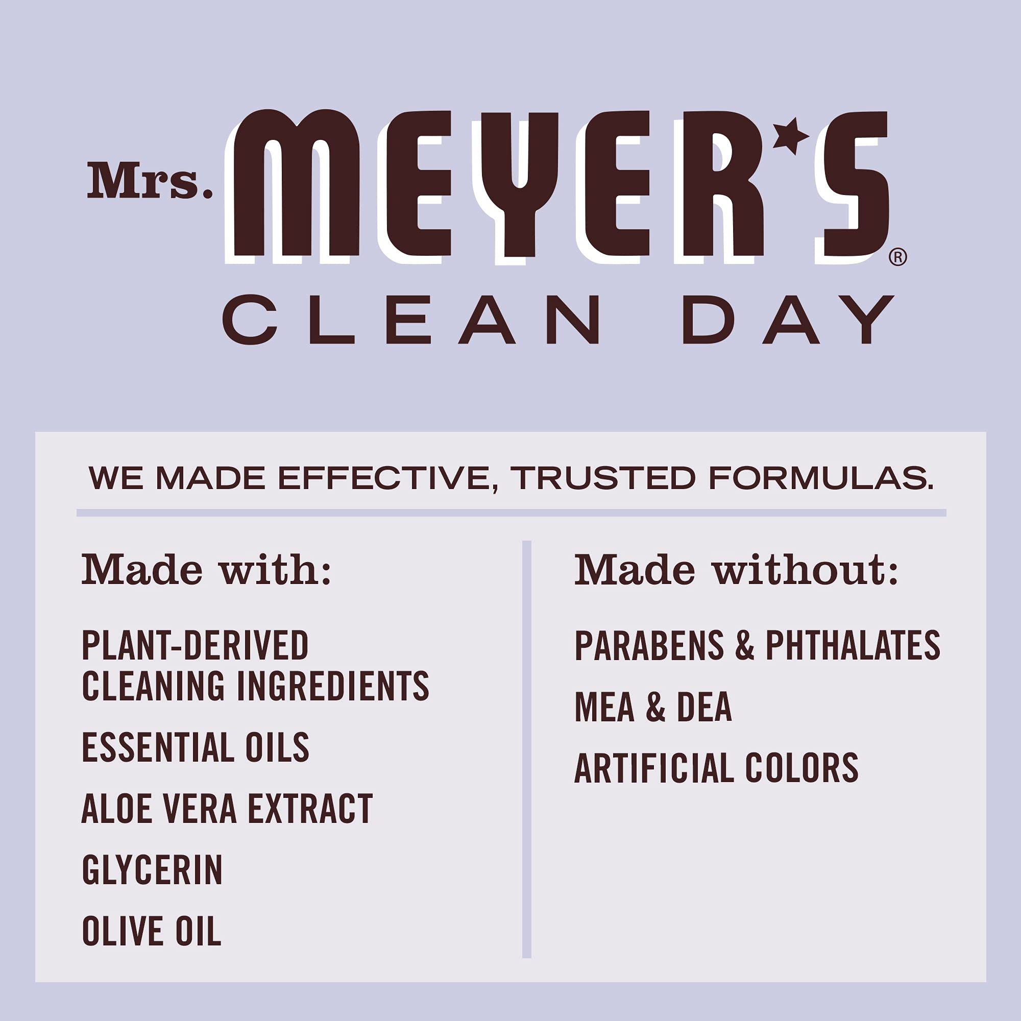 Mrs. Meyer'S Clean Day Hand Soap Refill, Made With Essential Oils, Biodegradable Formula, Lavender, 33 Fl. Oz - Pack Of 2