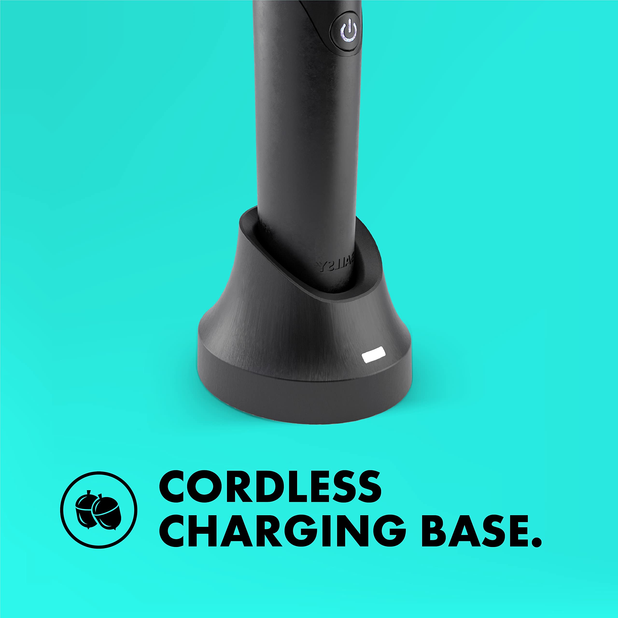 Ballsy B2 Groin & Body Trimmer For Men, Includes 2 Quick Change Heads, Waterproof, Cordless Charging Base For The Ultimate Close