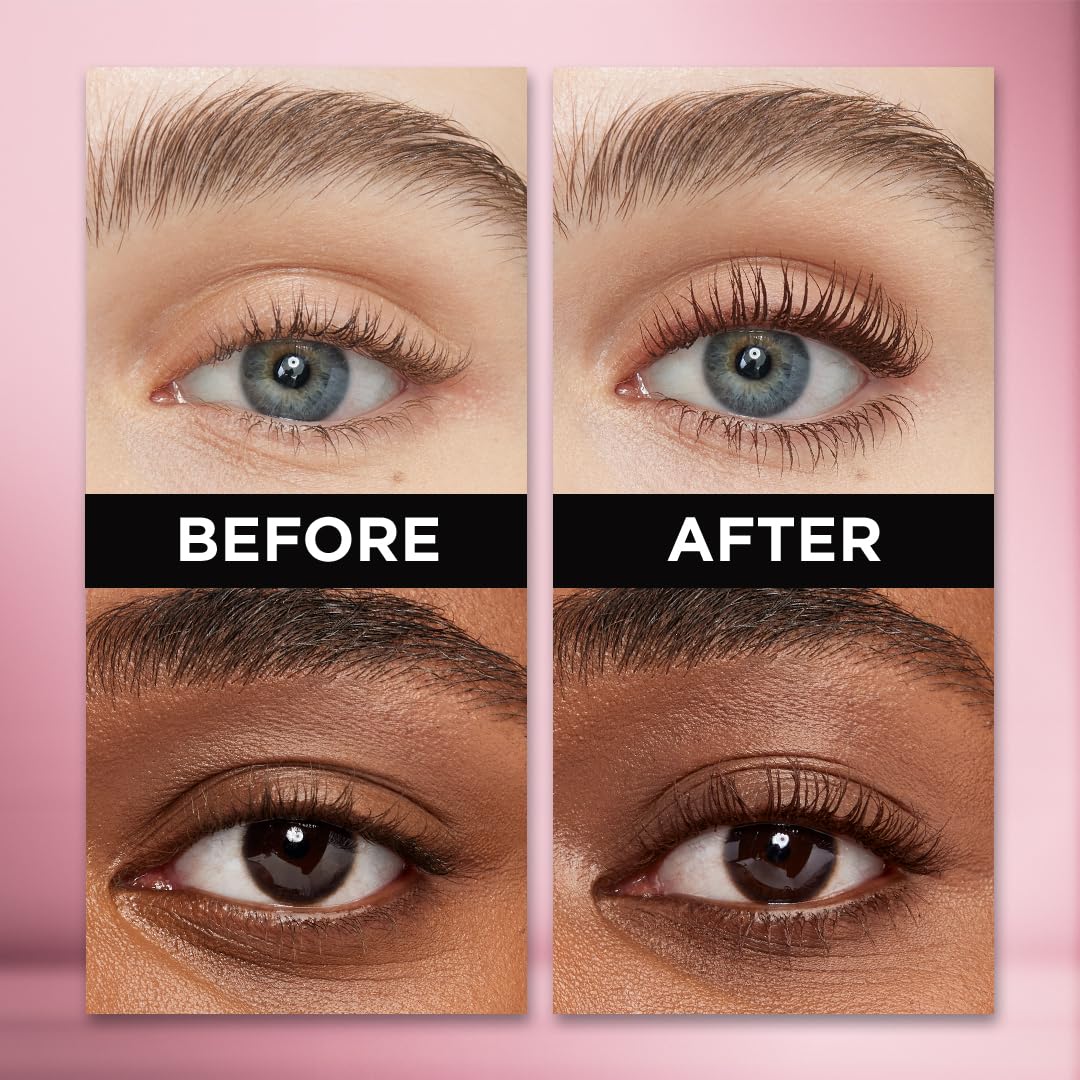 Lor  Al Paris Makeup Voluminous Lash Paradise Mascara, Voluptuous Volume, Intense Length, Feathery Soft Full Lashes, No Flaking,