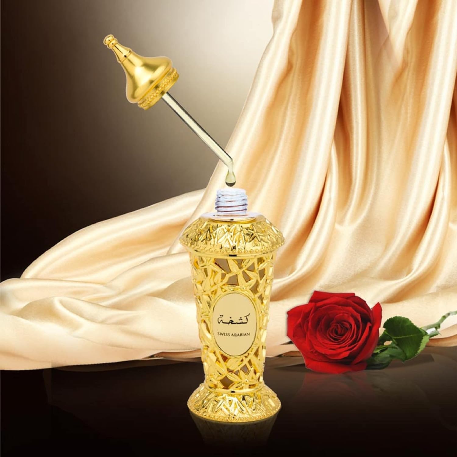 Swiss Arabian Kashkha - Luxury Products From Dubai - Long Lasting And Addictive Personal Perfume Oil Fragrance - A Seductive, Si