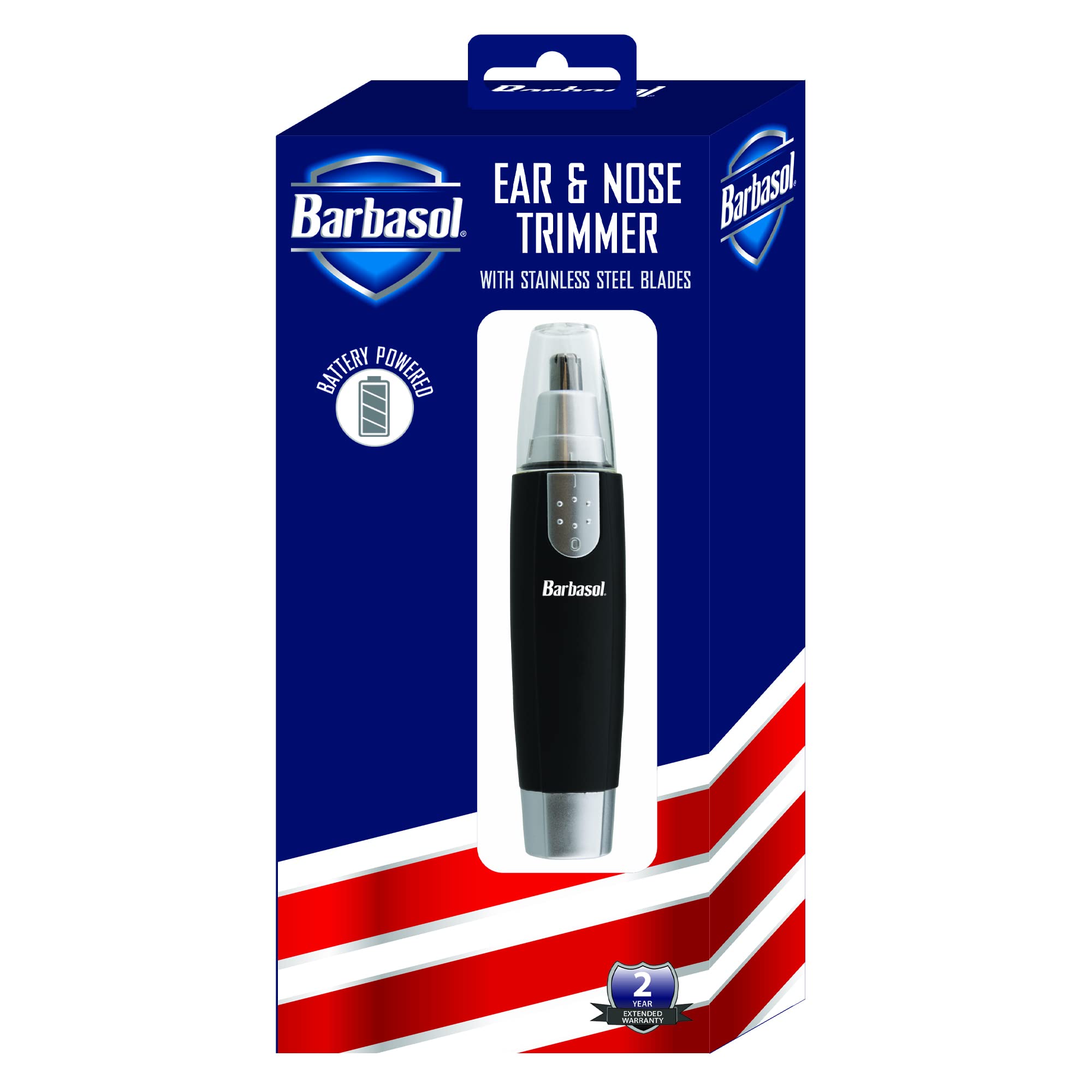 Xtreme Digital Lifestyle Accessories Barbasol Portable Ear And Nose Trimmer, Remove Unsightly Hairs/Better Define Beards/Sidebur