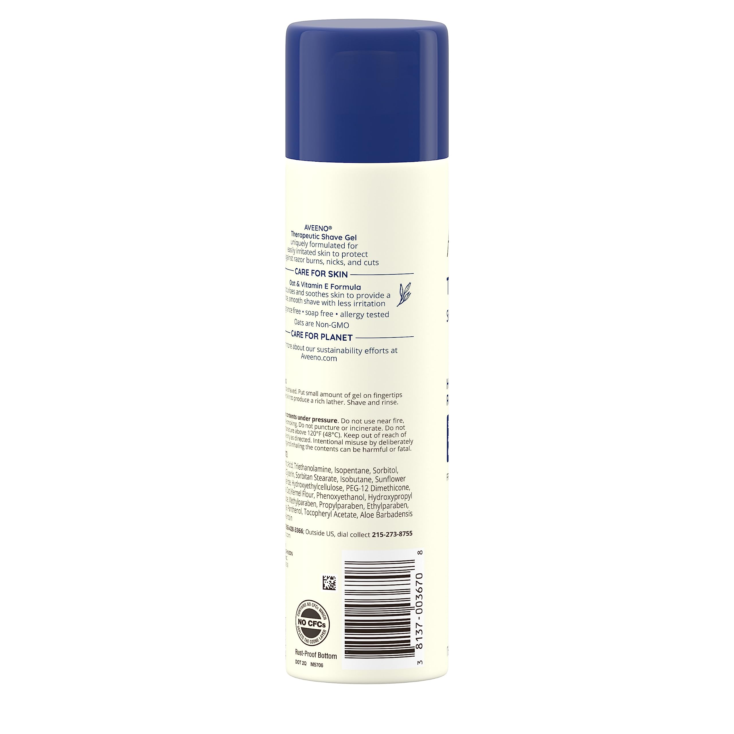 Aveeno Shave Gel - 7 Oz