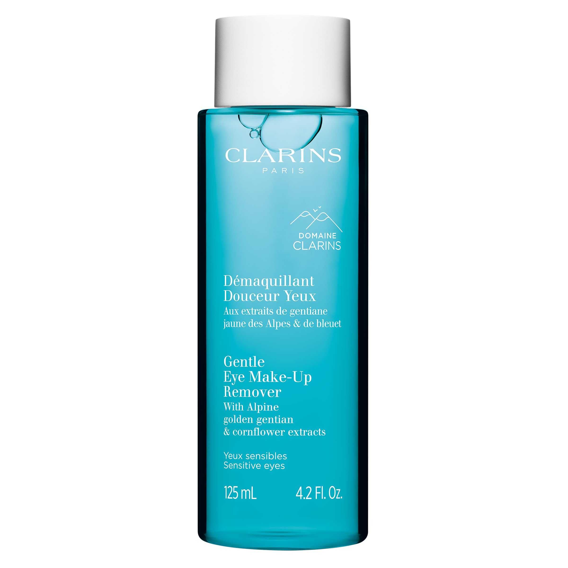 Clarins NEW Gentle Eye Make-Up Remover | Removes Light To Medium Eye Make-Up | Cleanses, Soothes and Softens | Conditions Lashes