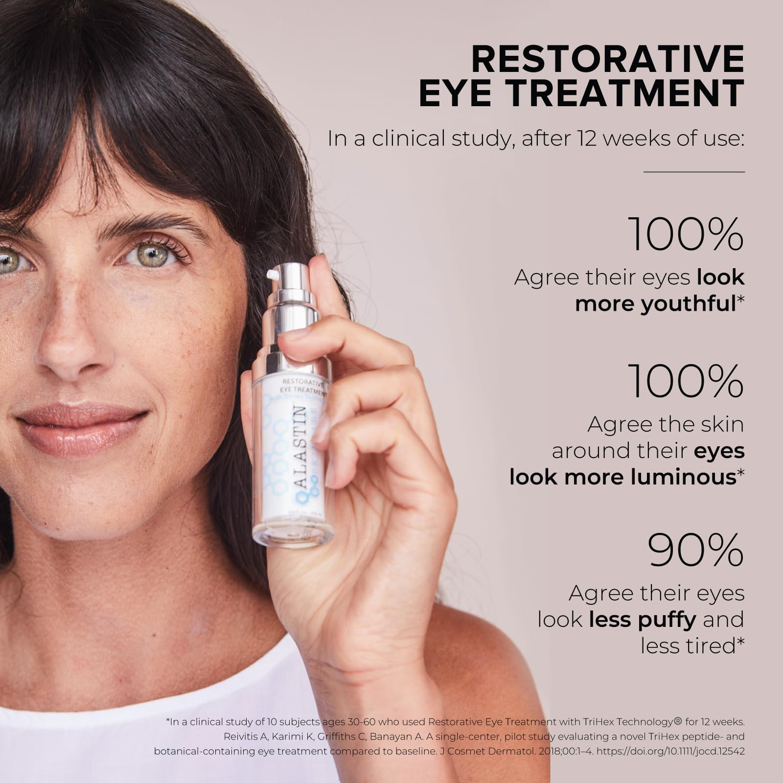 Alastin Skincare Restorative Eye Treatment (0.5 Oz) | Anti-Aging Eye Cream | Helps Reduce Dark Circles & Puffiness | Firming & H