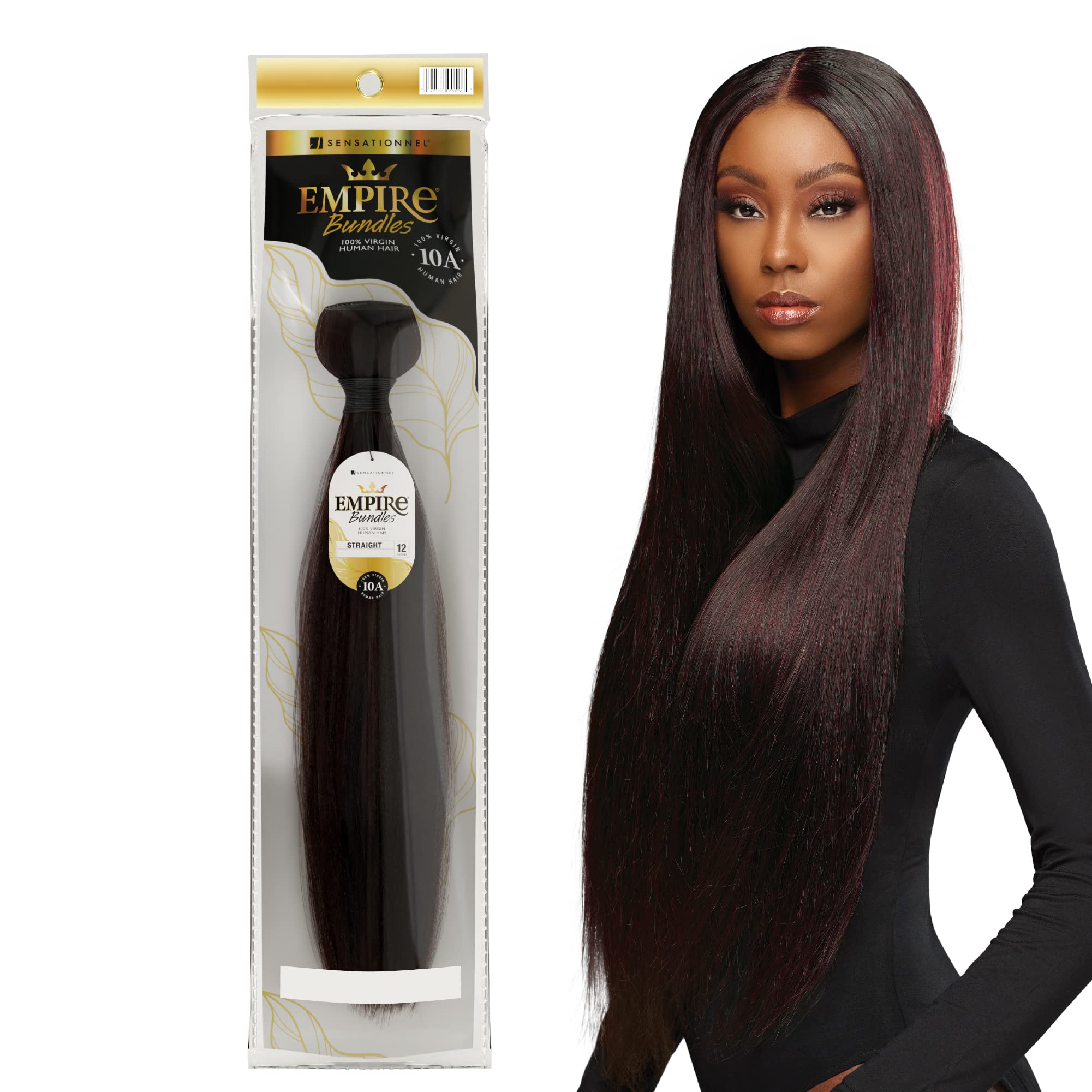 Sensationnel Empire Bundle weave hair - Empire Bundles virgin human hair extensions Unprocessed hair - EMPIRE BUNDLES straight 1