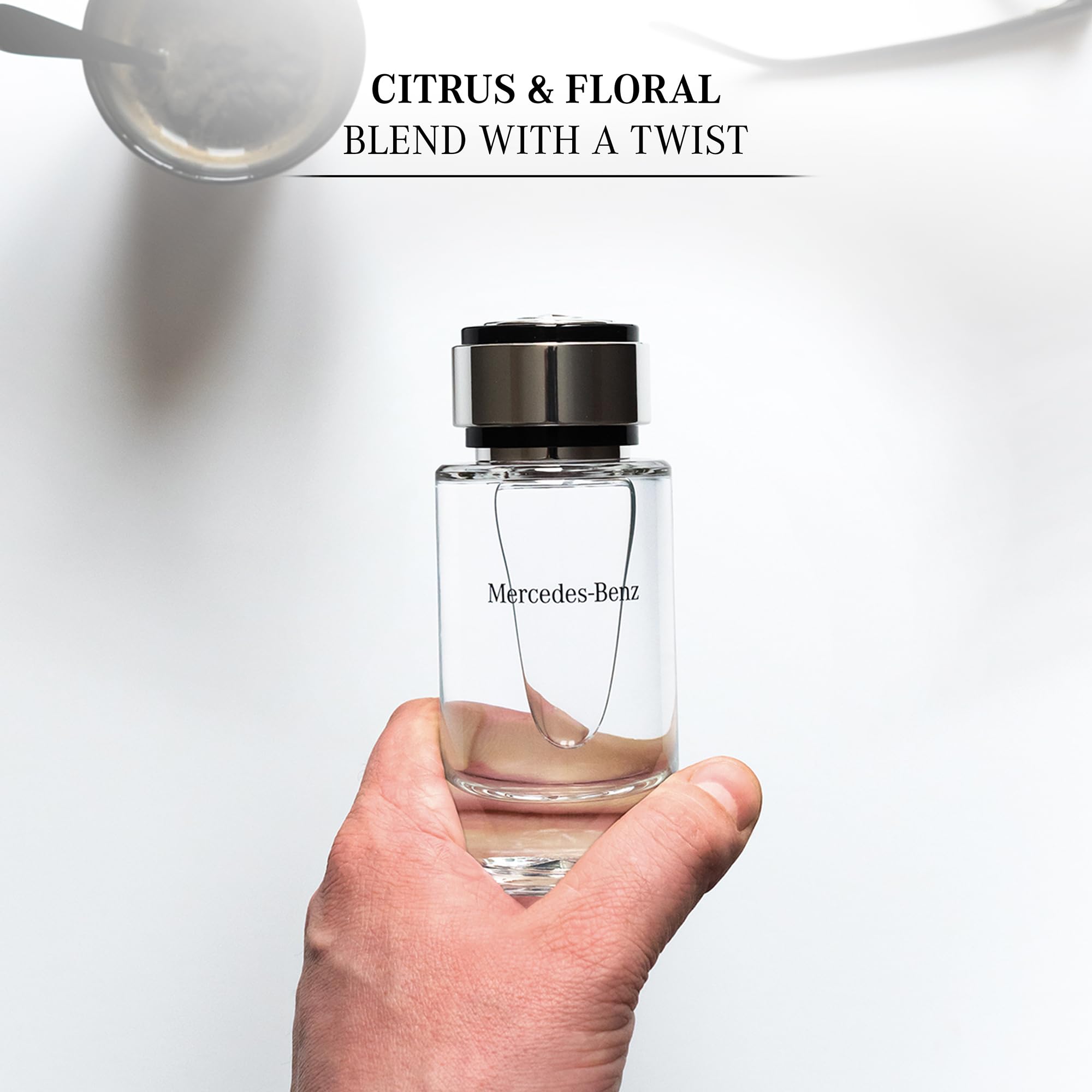 Mercedes-Benz For Men - Elegant Fragrance With Woody, Sensual Musky Notes - Mesmerize The Senses With Original Luxury Menas Eau