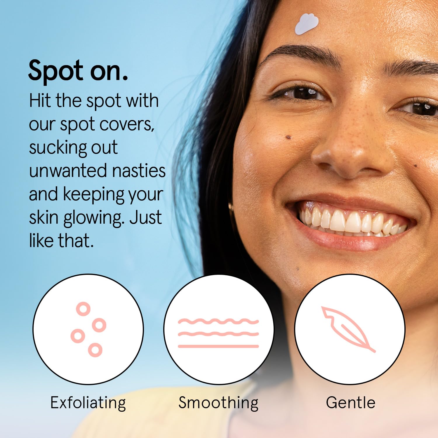 Grace & Stella Pimple Patches For Face (Multishape, 72 Count) - Hydrocolloid Acne Patches For Face - Dermatologist Tested, Vegan