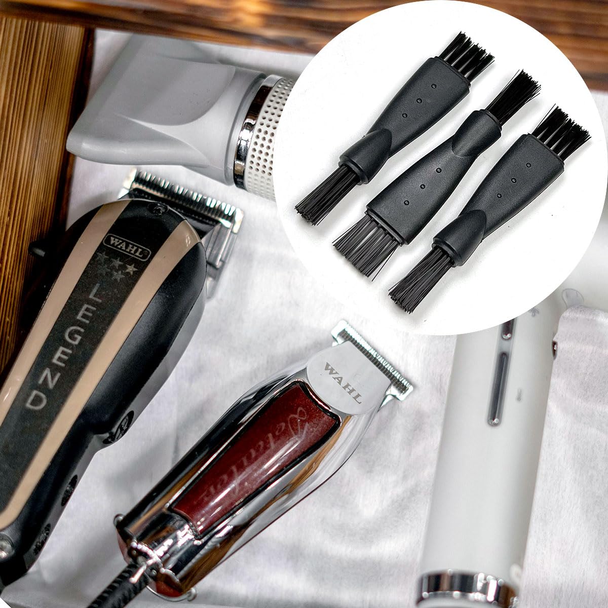 12 Pcs Electric Razor Brush, Shaver Cleaning Brush, Double-Head Shaving Cleaning Brushes, Mini Brush For Cleaning Razor Shaver T