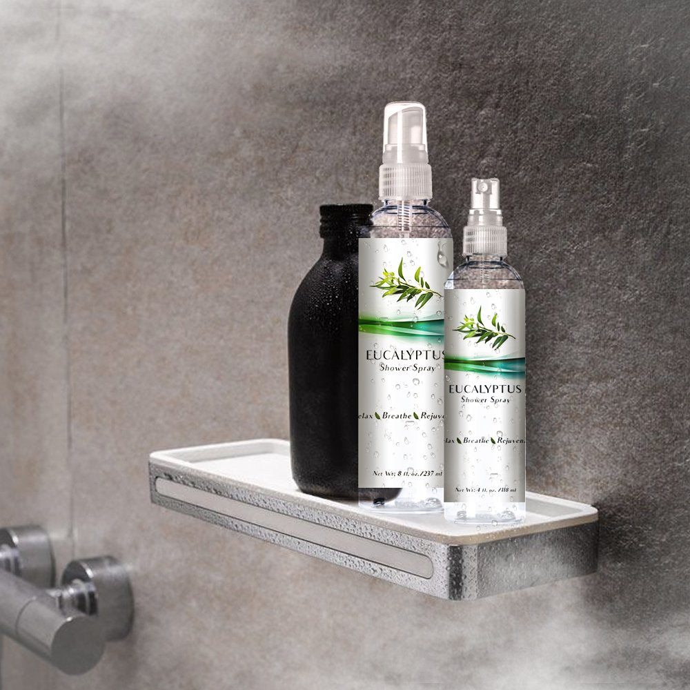 New Eucalyptus Oil Shower Spray, Highest Mixture Essential Oil Spray For Showers, Steam Rooms And Sauna | Two Pack For Home And