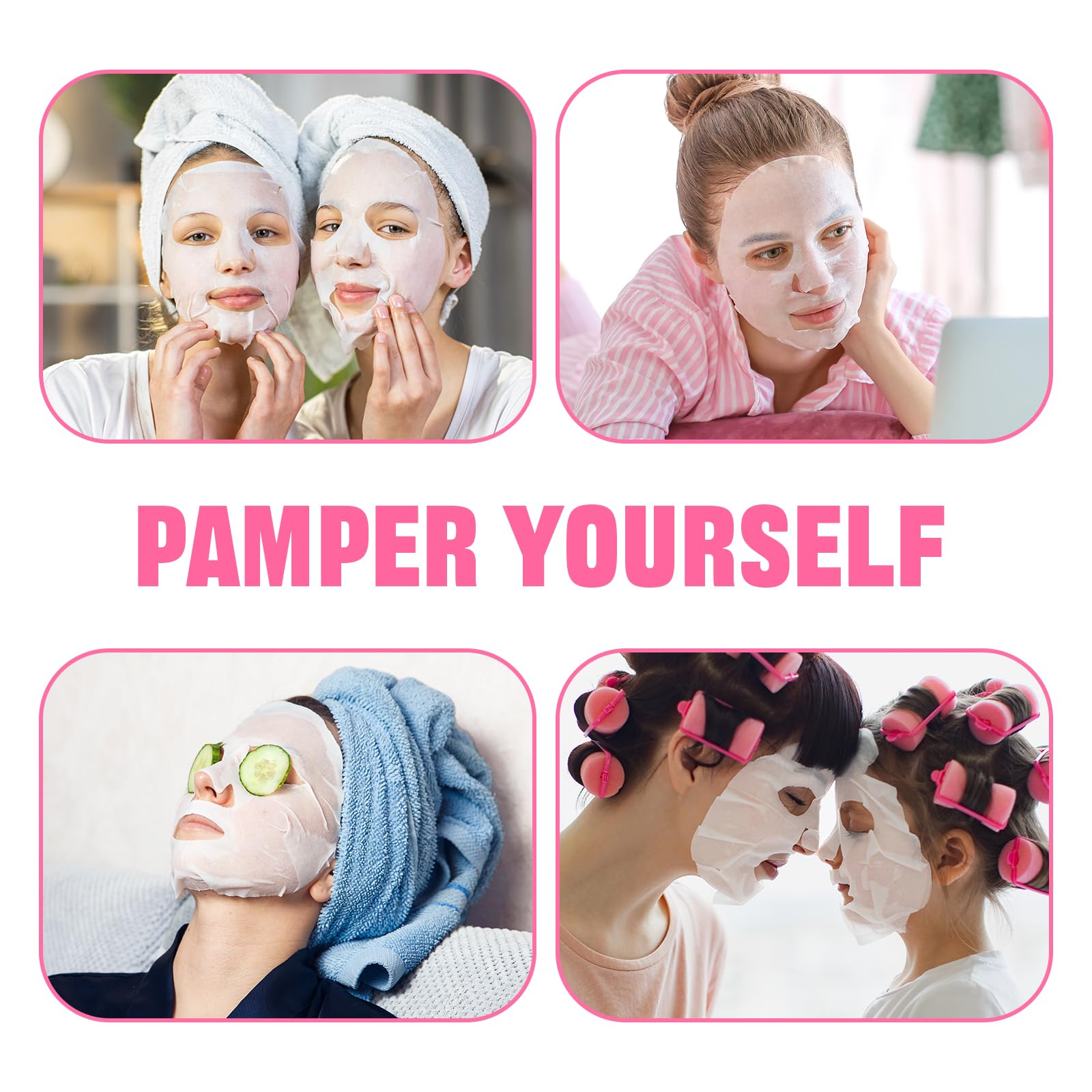 Zealsea Face Masks Skincare, Facial Masks For Women Skin Care, Sheet Masks Beauty With Natural Ingredients, Birthday Party Spa G