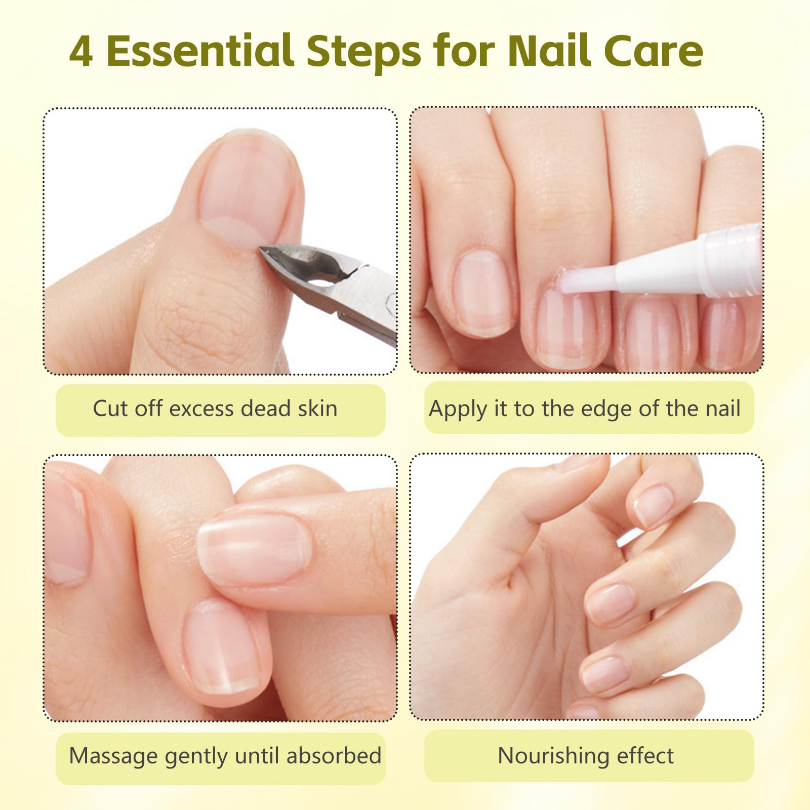 Radiant Nail Growth Gil, Radiant Nail Growth Oil Pen,Cuticle Oil For Nails,Nail Strengthener, For Moisturize Strengthen Nail Car