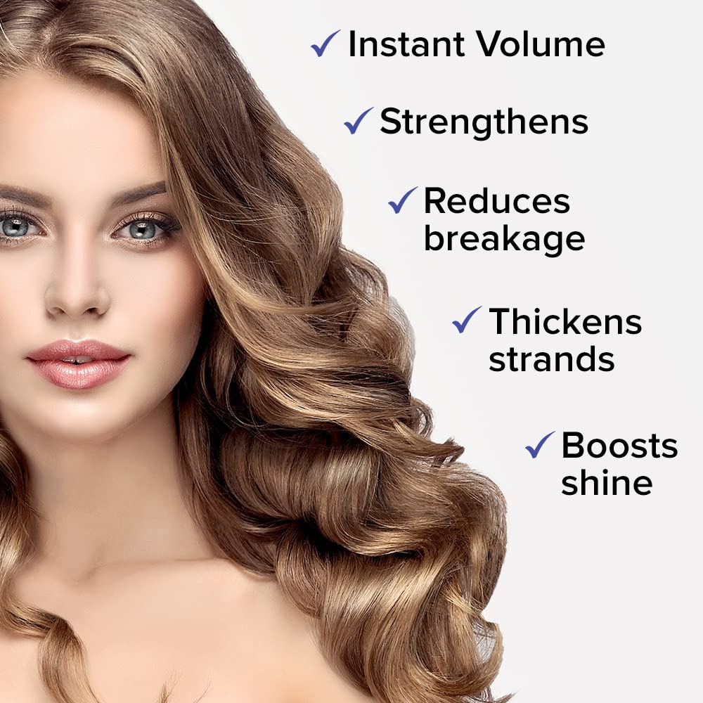 Joanne Jones Thickening Biotin & Collagen Leave-In Conditioner, 8-Fl Oz Spray Bottle, Boost Moisture And Shine For All Hair Type