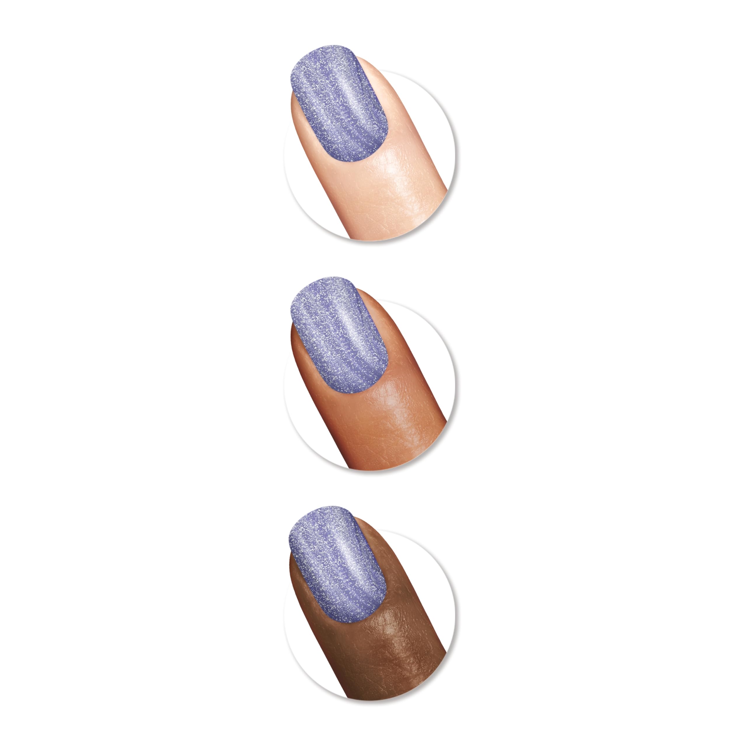 Sally Hansen Insta-Dri x Hershey's Kisses Nail Polish, Hugs & Kisses, 0.3 Fl Oz - Fast-Drying, Limited Edition