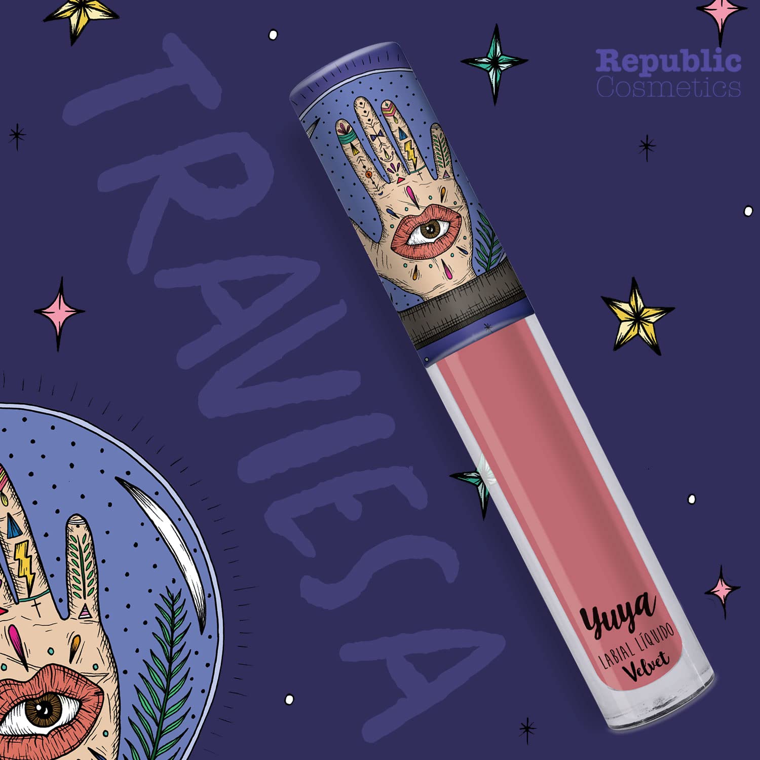 Yuya - Republic Cosmetics Velvet Liquid Lipstick Traviesa