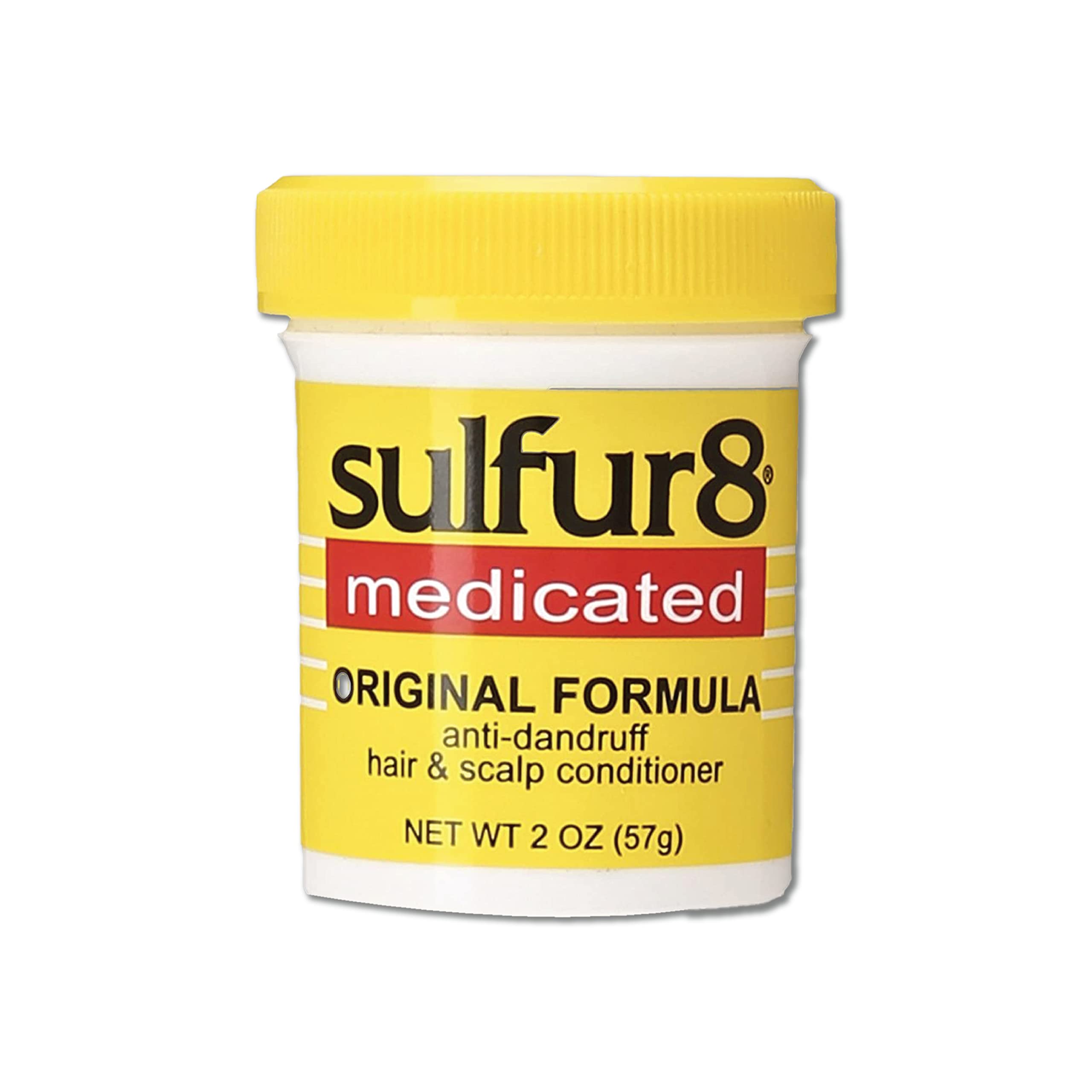Sulfur 8 Medicated Original Formula Anti-Dandruff Hair And Scalp Conditioner, 2 Oz (Pack Of 2)