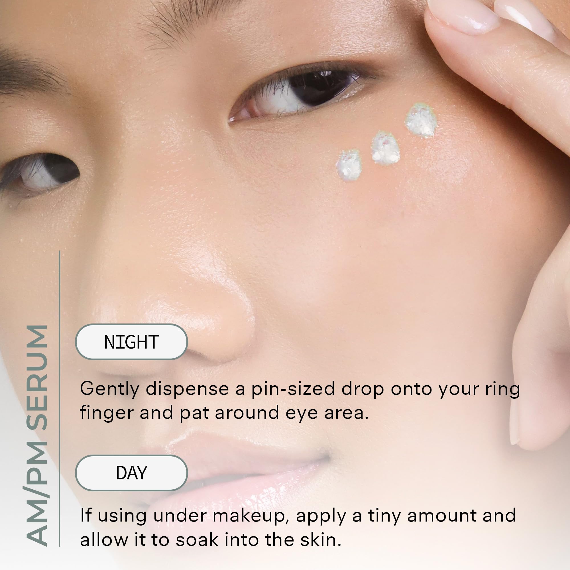 Cosmedix Under Eye Serum For Dark Circles & Puffiness, Opti Crystal - Lifting & Firming Liquid Serum For Fine Lines & Wrinkles -