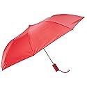 The Weather Station Umbrella Oversize Automatic Full 42'' Arc Style: 1200, Red, One Size