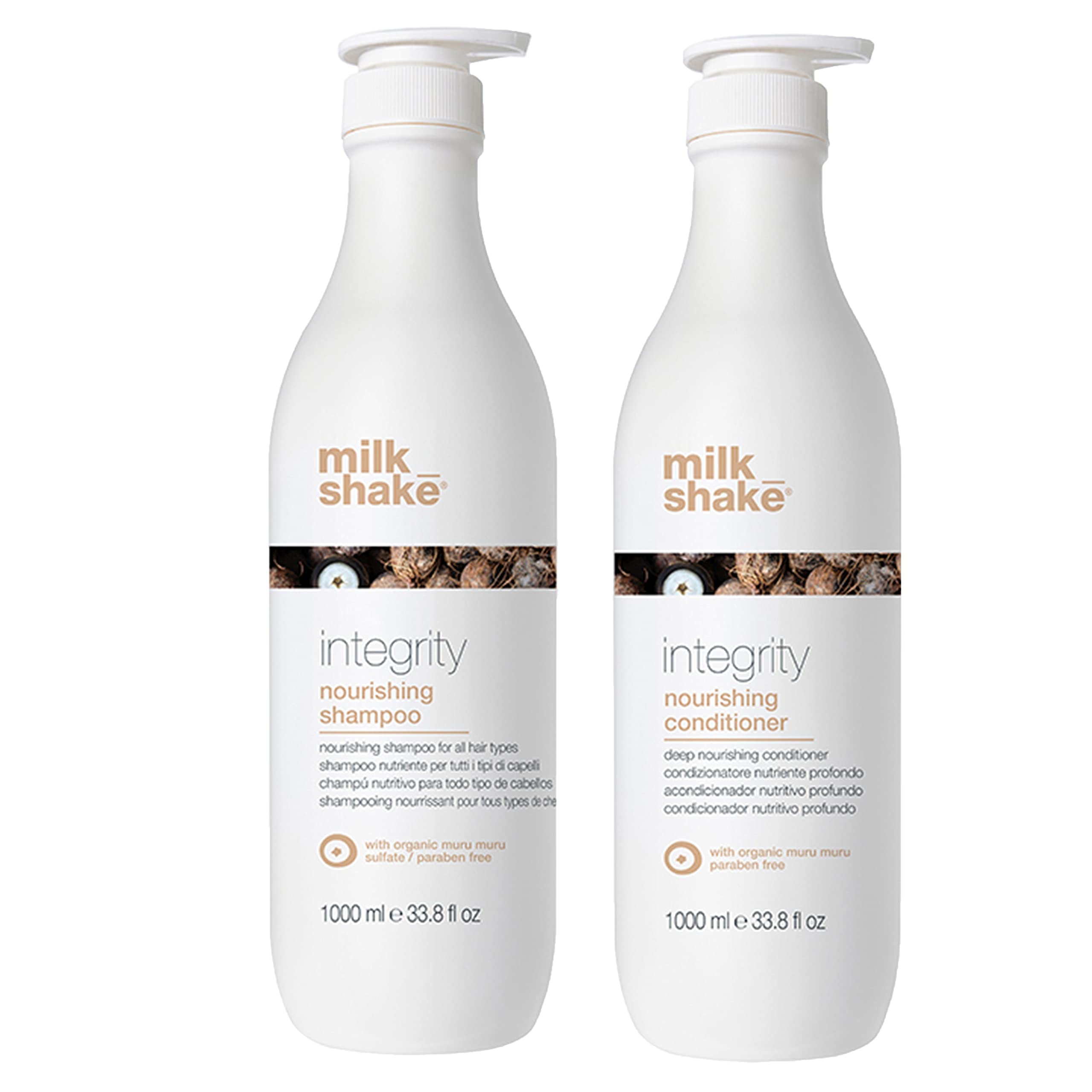 Milk_Shake Integrity Nourishing Conditioner - Anti Frizz Conditioner With Muru Muru Butter, Paraben Free, 33.8 Fl Oz