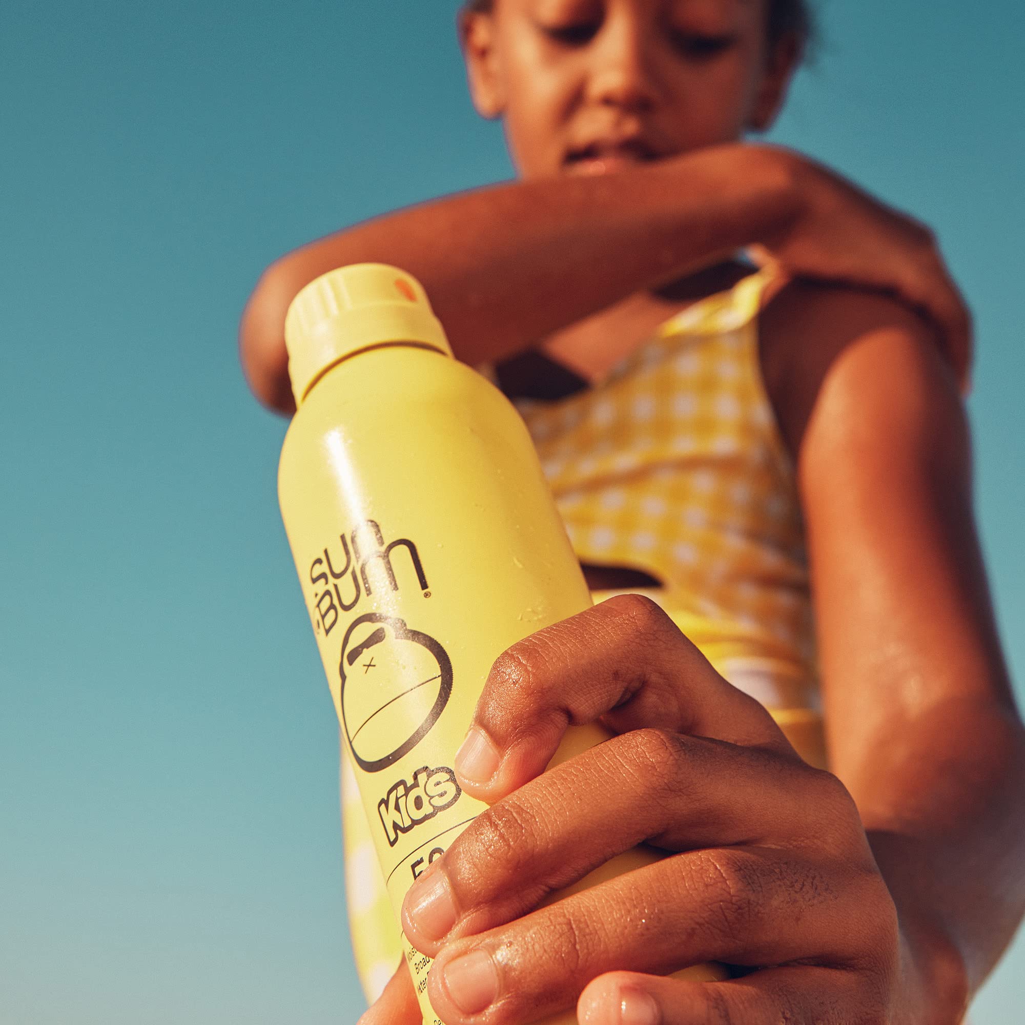 Sun Bum Kids Spf 50 Clear Sunscreen Spray | Wet Or Dry Application | Hawaii 104 Reef Act Compliant (Octinoxate & Oxybenzone Free