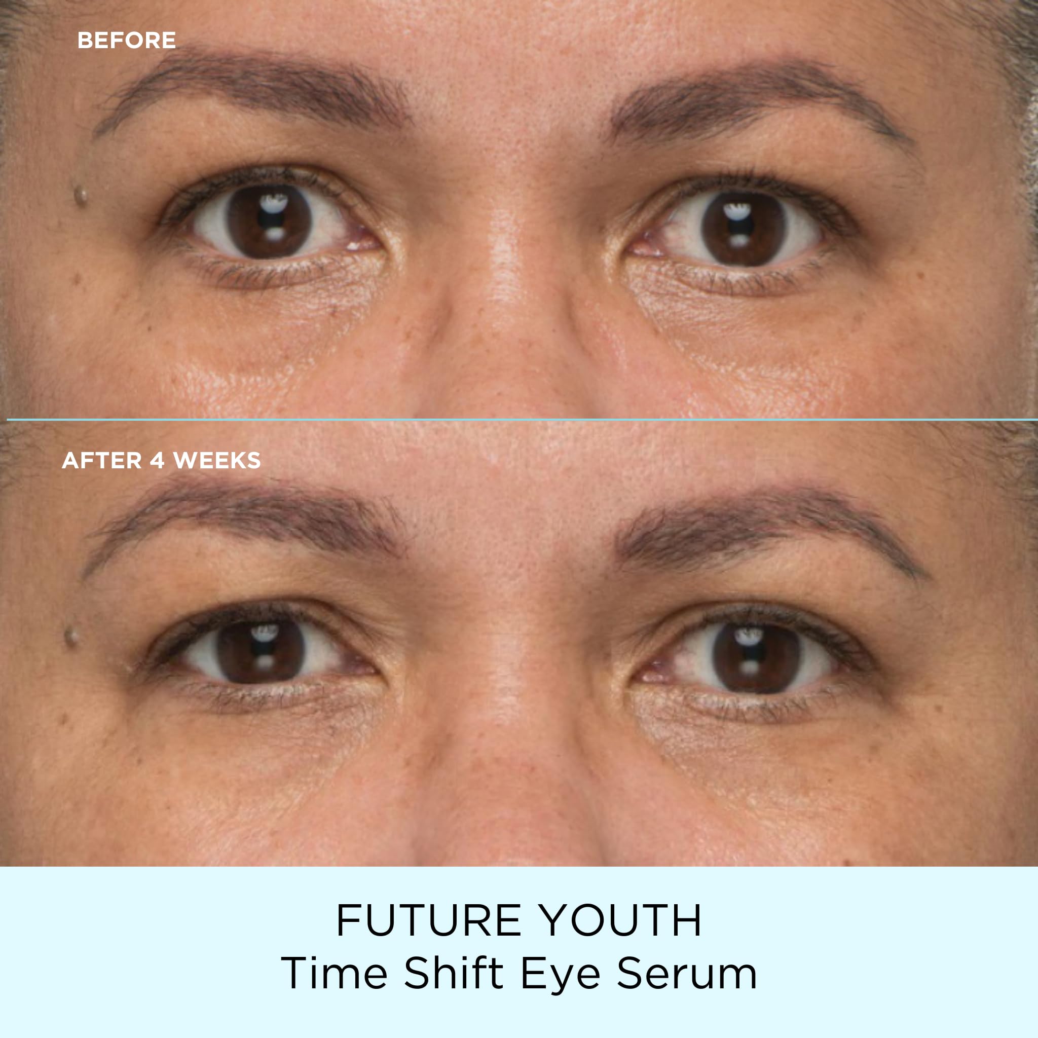 Pacifica Beauty Future Youth Time Shift Eye Serum, Skincare, Brightening, Dark Circles, Fine Lines, Skin Firming, Fragrance Free