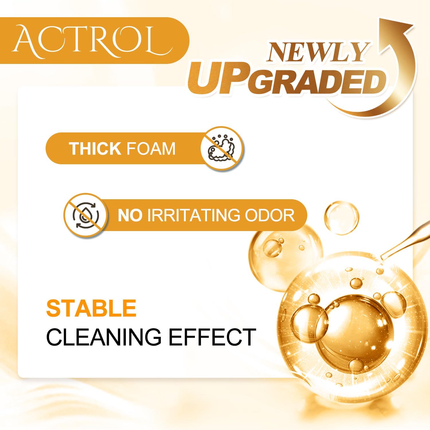 Actrol Eyelash Extension Cleanser Rose 1L Natural Lash Extension Shampoo Professional Eyelid Foaming Cleanser Paraben & Sulfate