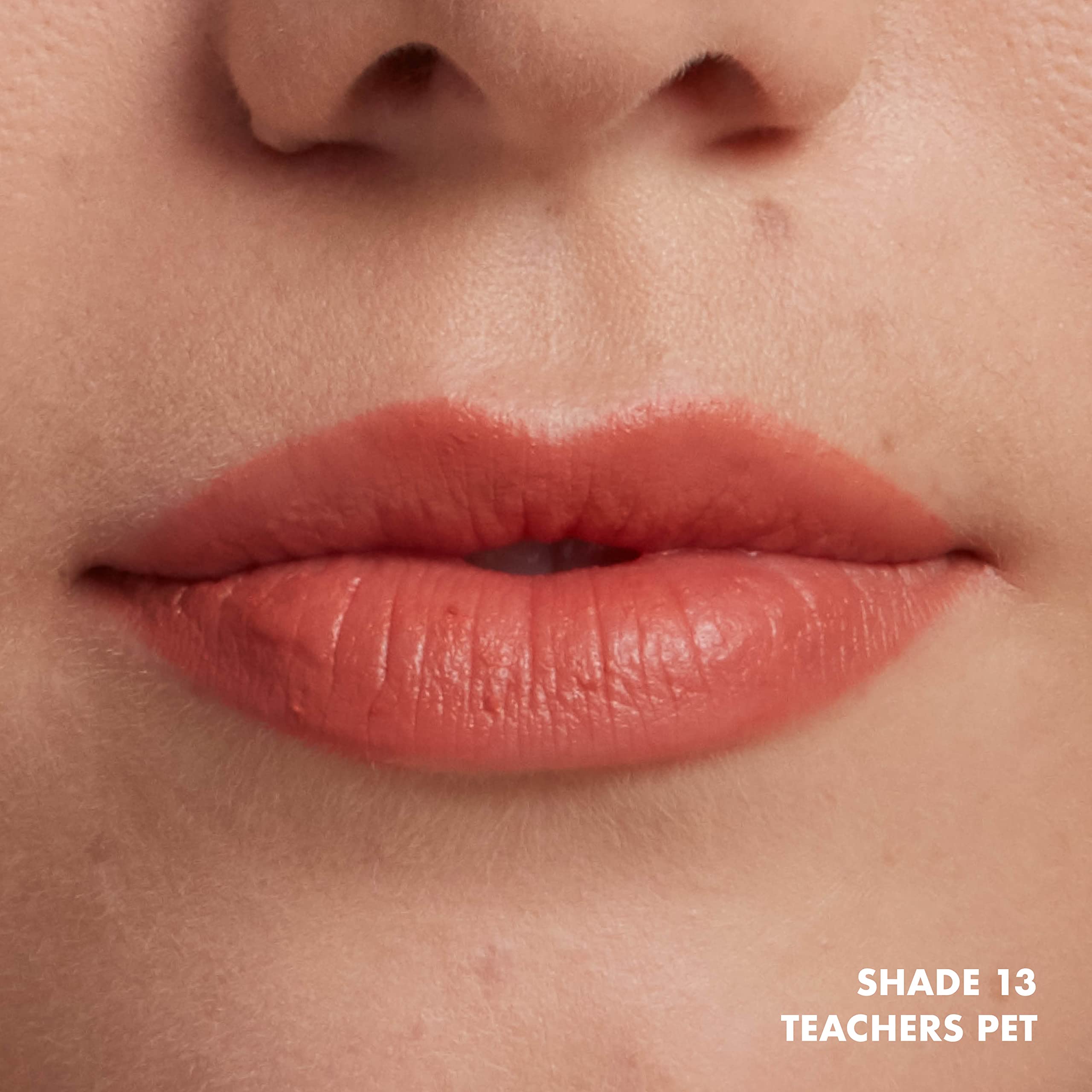 Nyx Professional Makeup Powder Puff Lippie Lip Cream, Liquid Lipstick - Teacher'S Pet (Orange Brown)