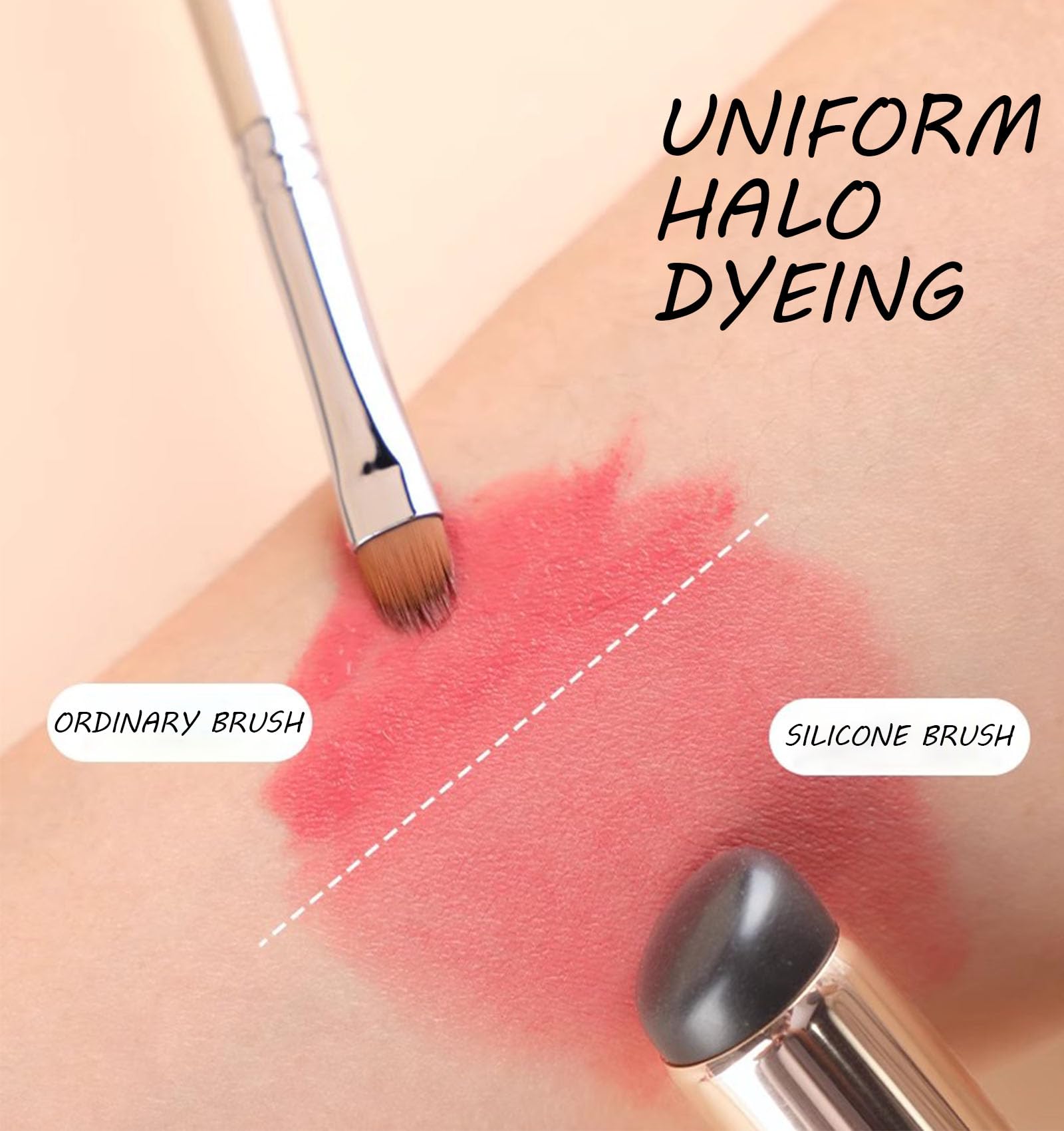 Mini Concealer Lip Oil Brush For Concealer, Lipstick, Lip Mask,Makeup Dip Lip Gloss,Apply Lipstick Easily Travel Lip Balm Brush